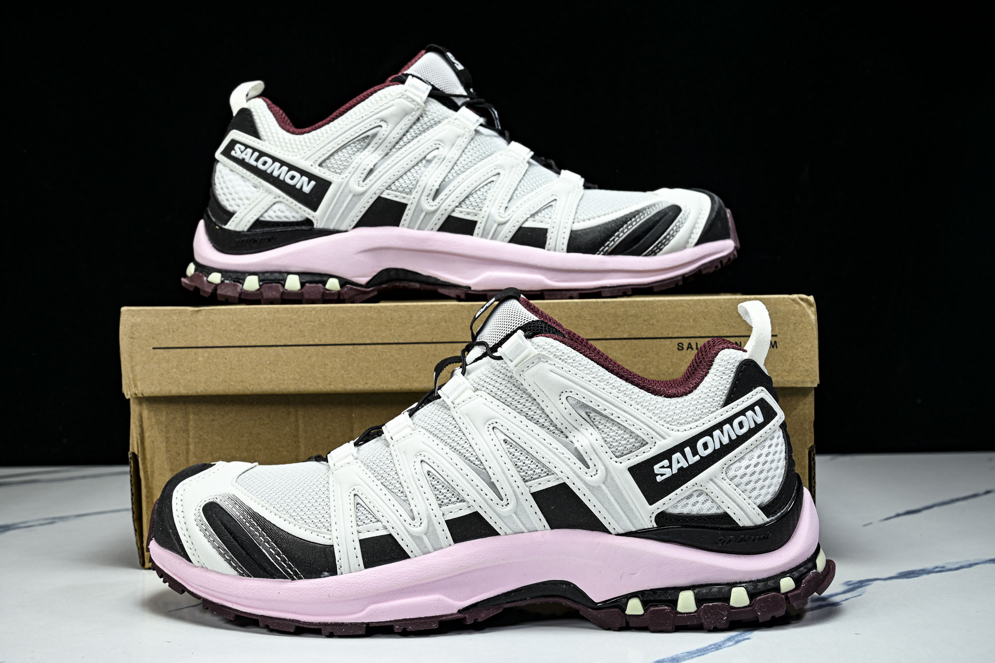 Salomon XA PRO 3D 萨洛蒙户外越野跑鞋 -20 YZ020鞋面采用SENSIFIT贴合技