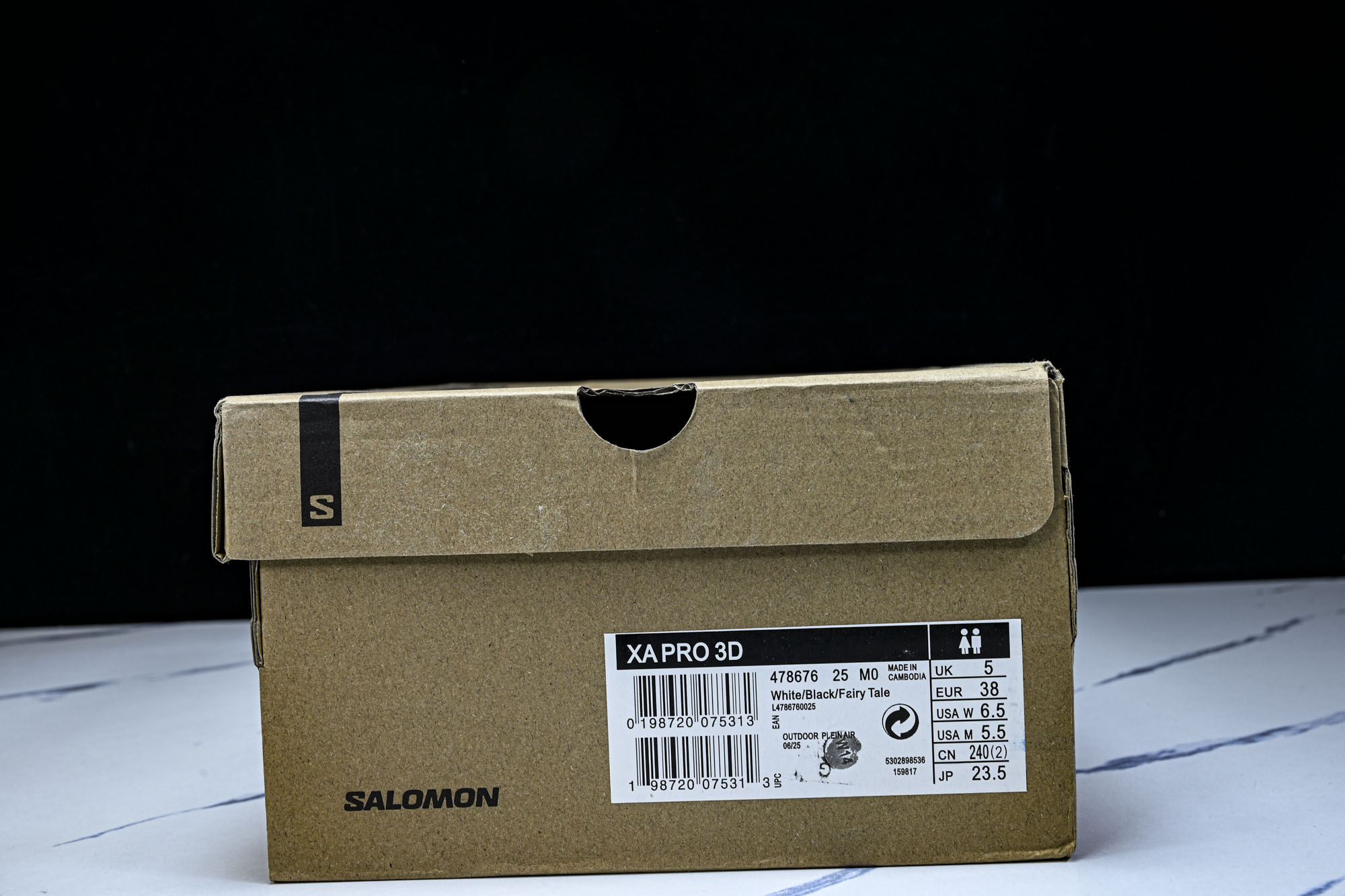 Salomon XA PRO 3D 萨洛蒙户外越野跑鞋 -20 YZ020鞋面采用SENSIFIT贴合技