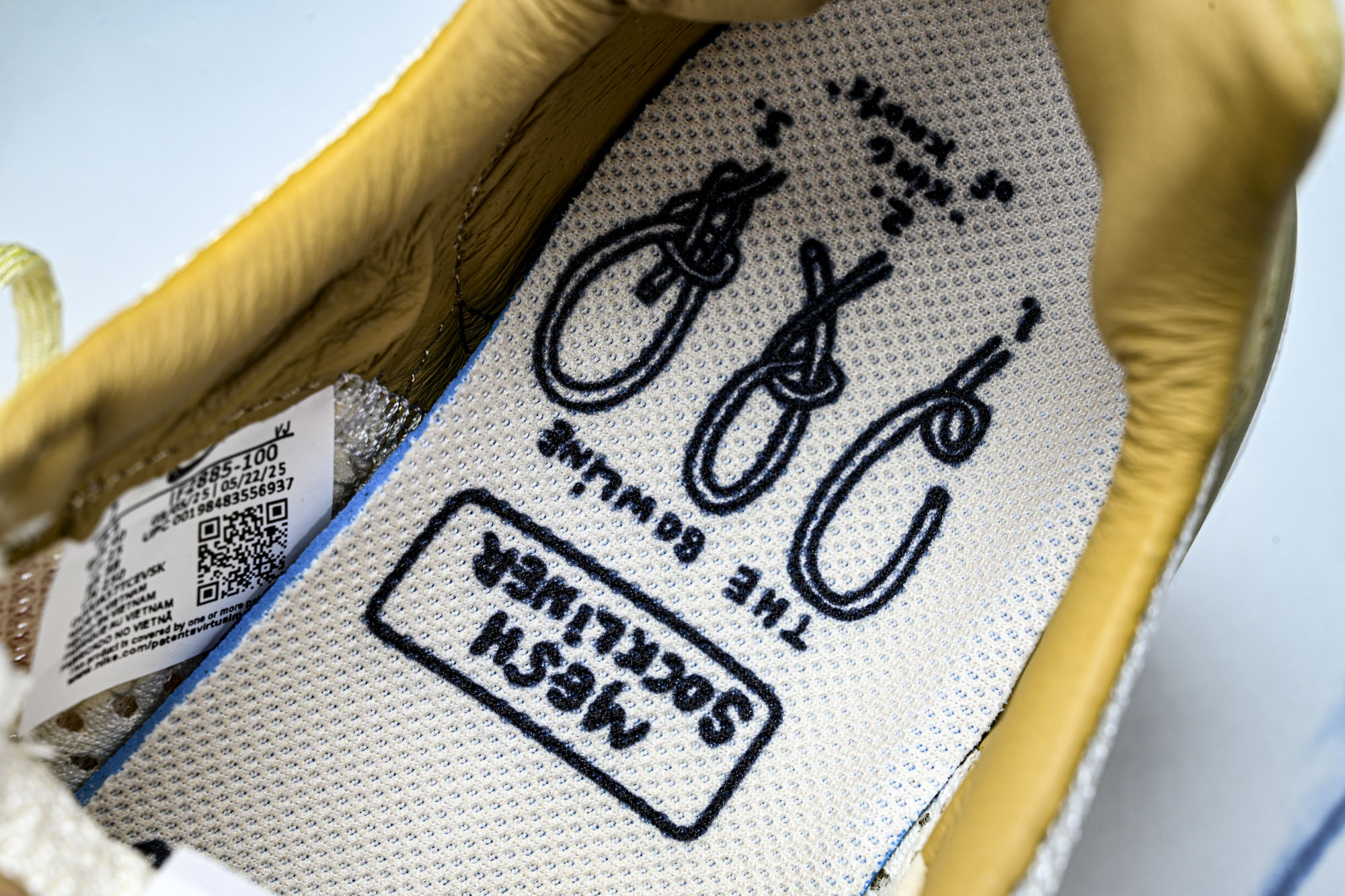 NK Craft Mars Yard Shoe 3.0 Tom Sachs Space Camp 白黄红