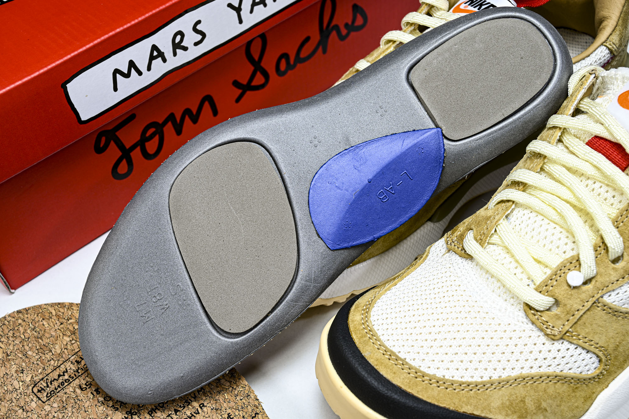 NK Craft Mars Yard Shoe 3.0 Tom Sachs Space Camp 白黄红