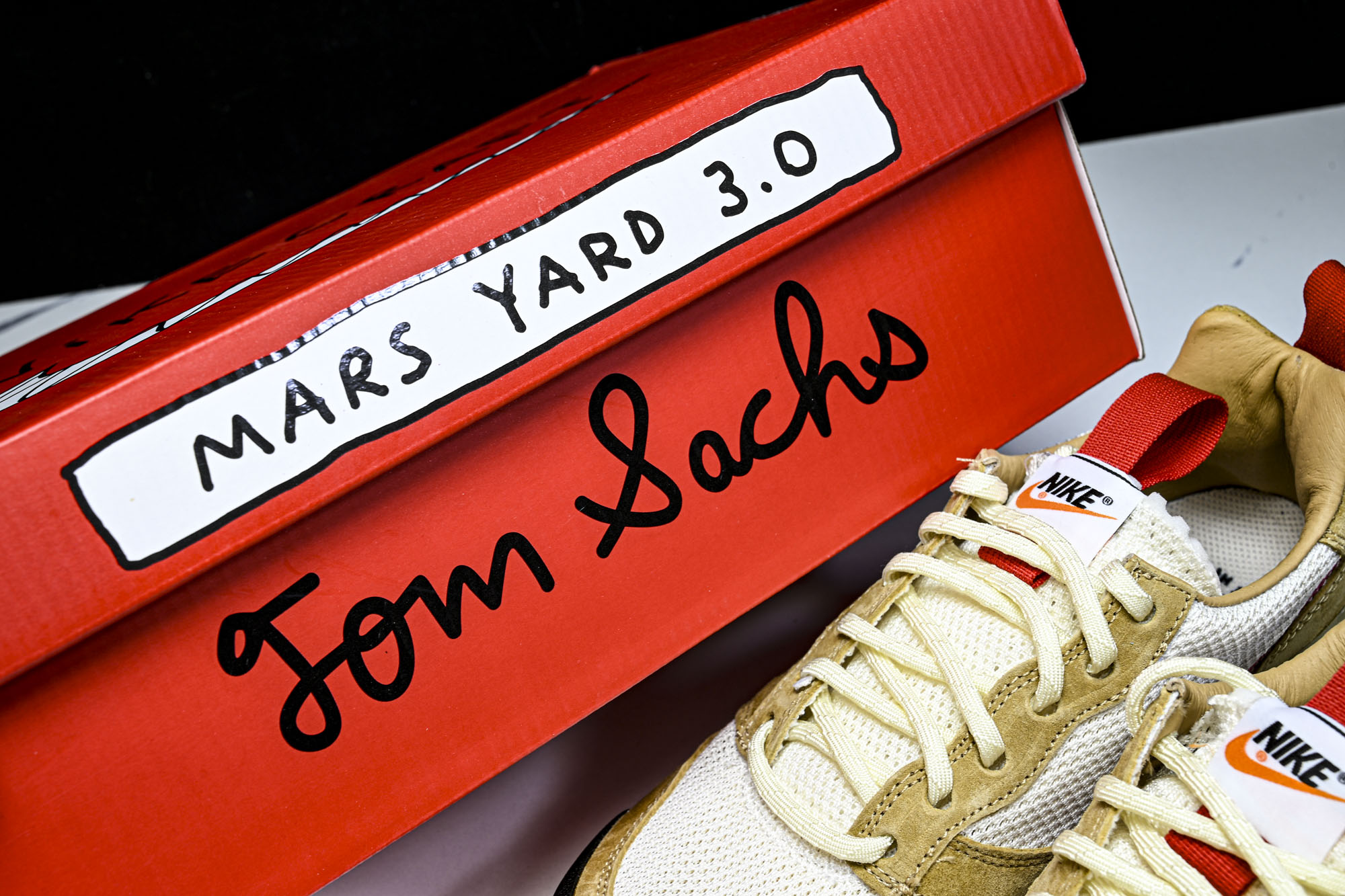 NK Craft Mars Yard Shoe 3.0 Tom Sachs Space Camp 白黄红
