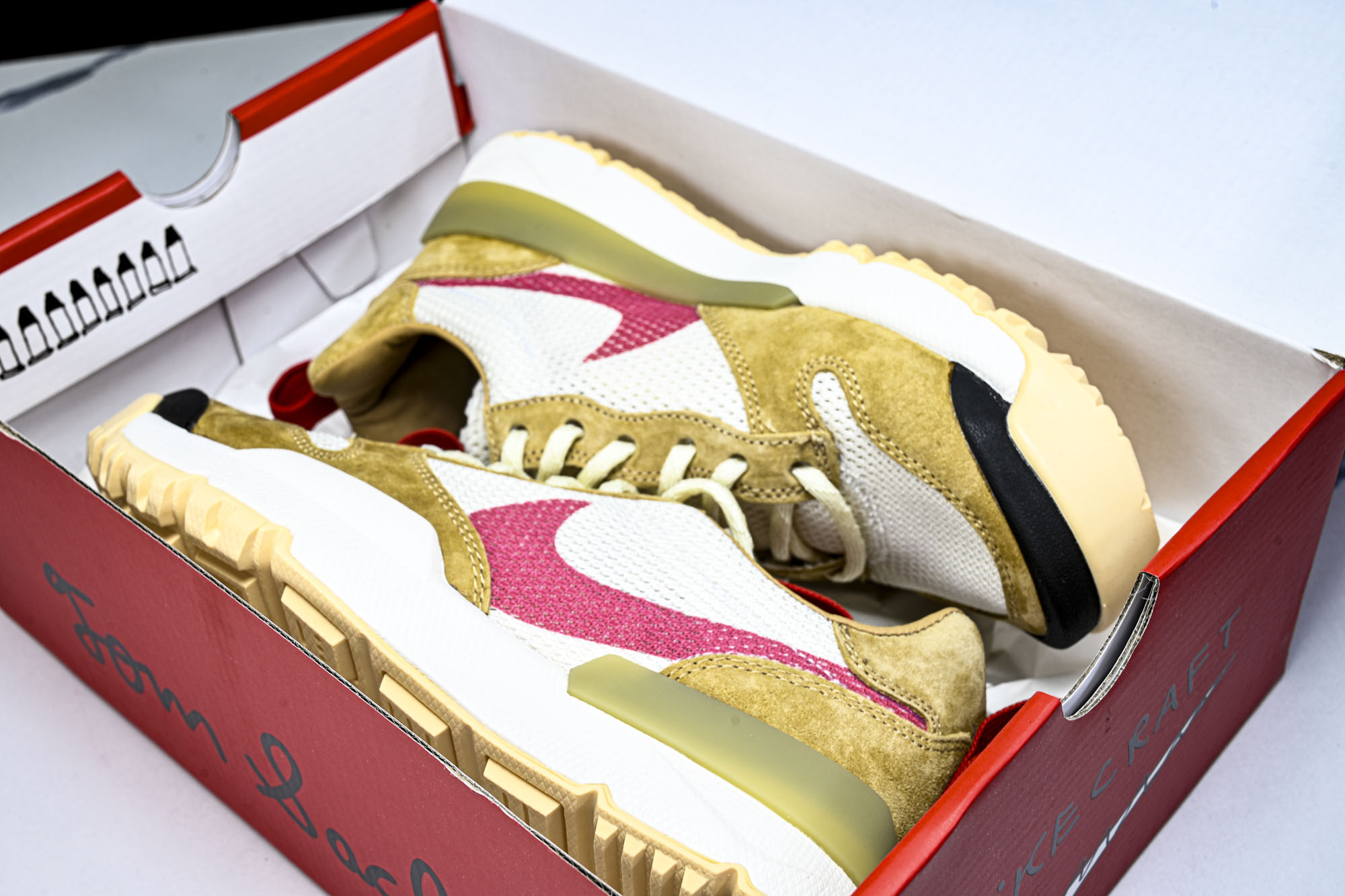 NK Craft Mars Yard Shoe 3.0 Tom Sachs Space Camp 白黄红