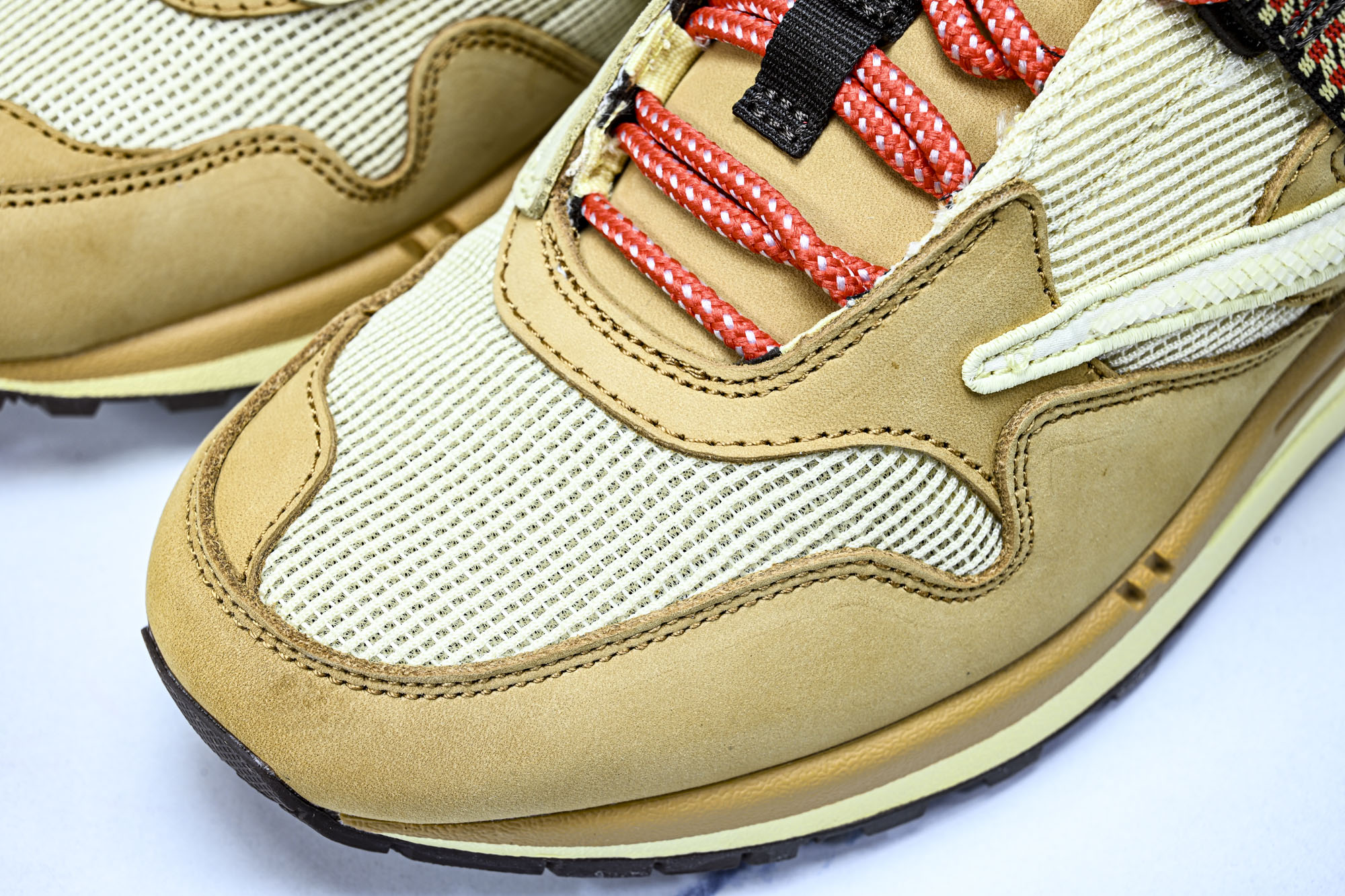 Travish Scott x NK Air Max 1 “Wheat”复古休闲跑步鞋 小麦 倒钩 DO