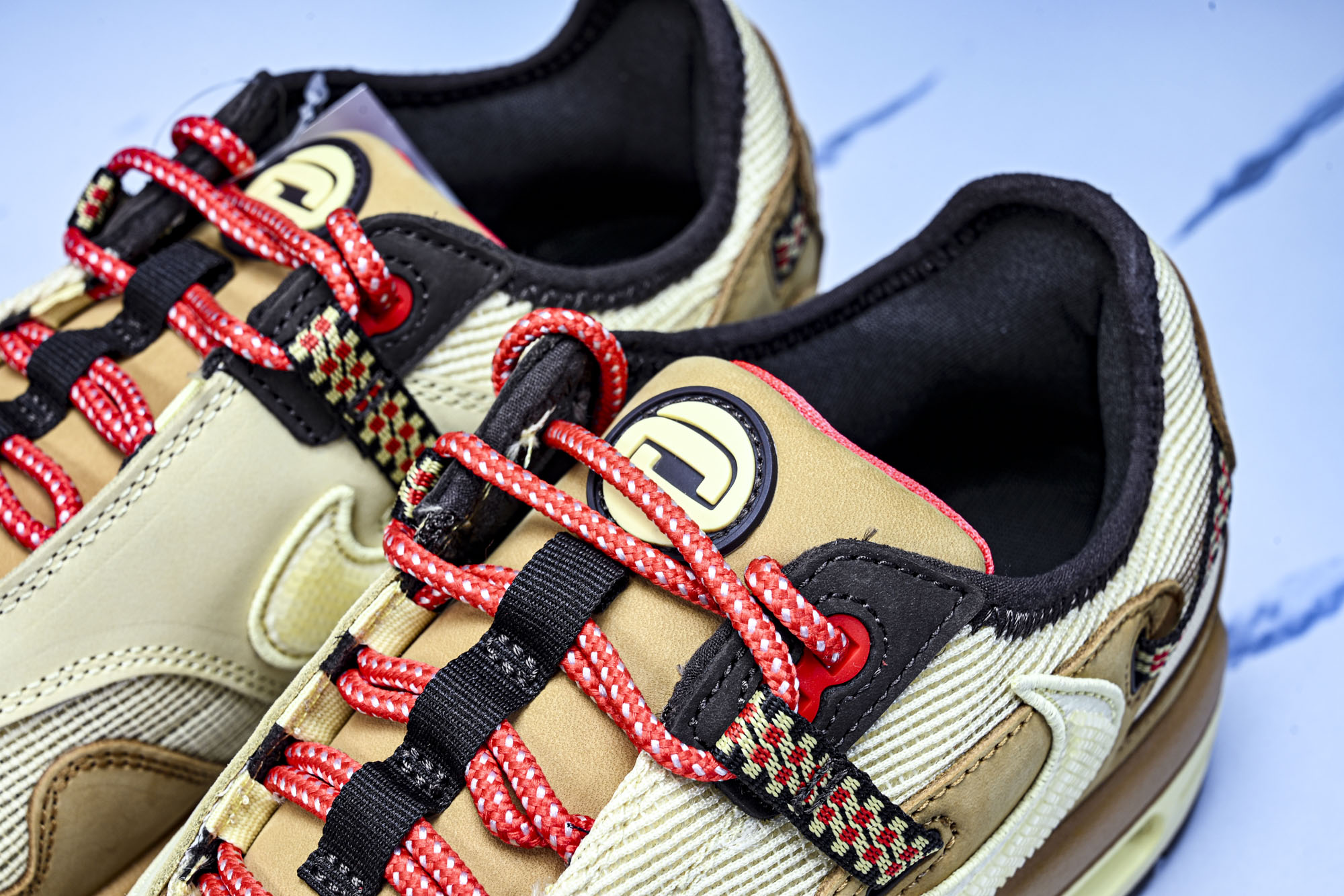 Travish Scott x NK Air Max 1 “Wheat”复古休闲跑步鞋 小麦 倒钩 DO