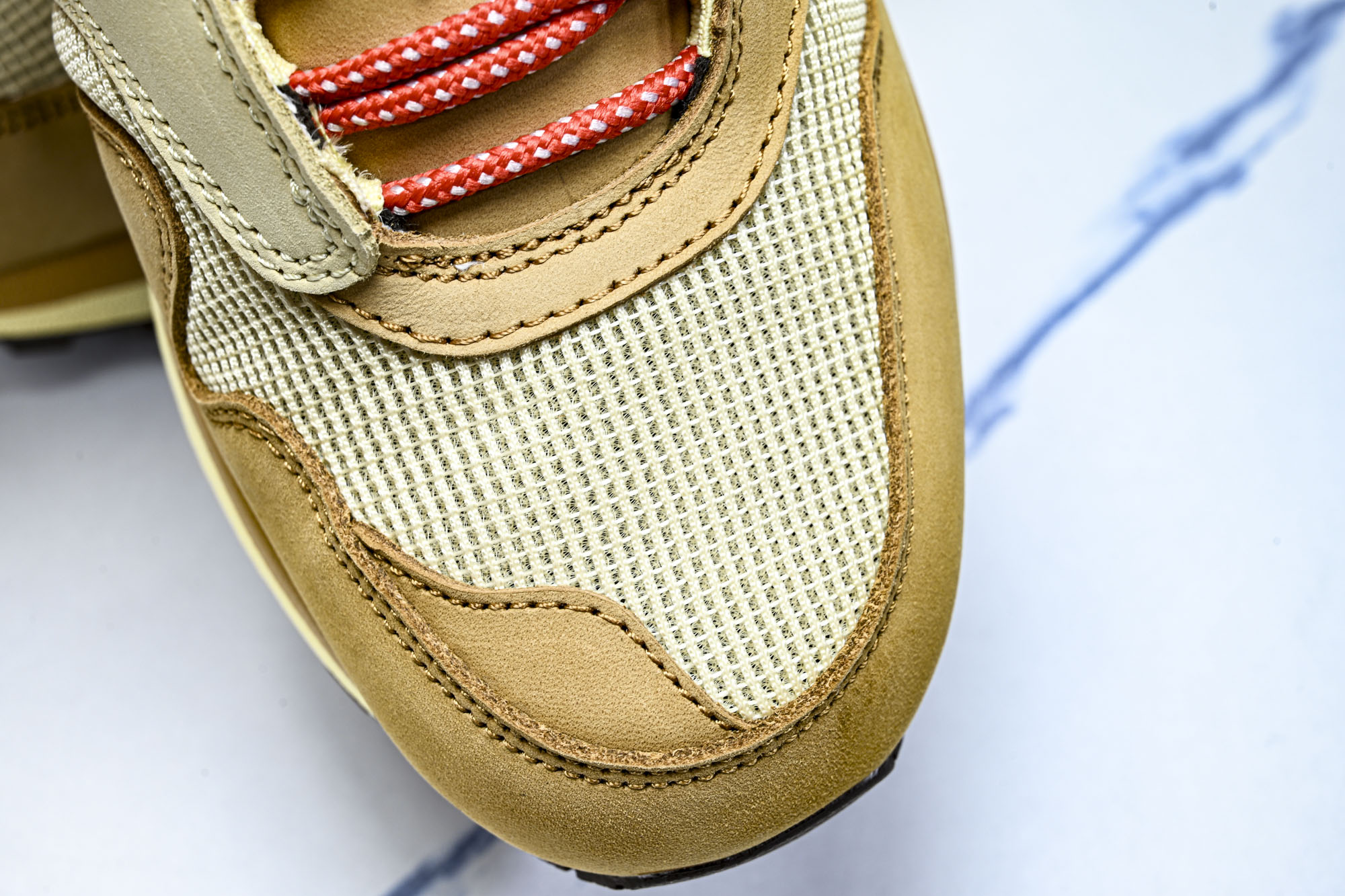 Travish Scott x NK Air Max 1 “Wheat”复古休闲跑步鞋 小麦 倒钩 DO