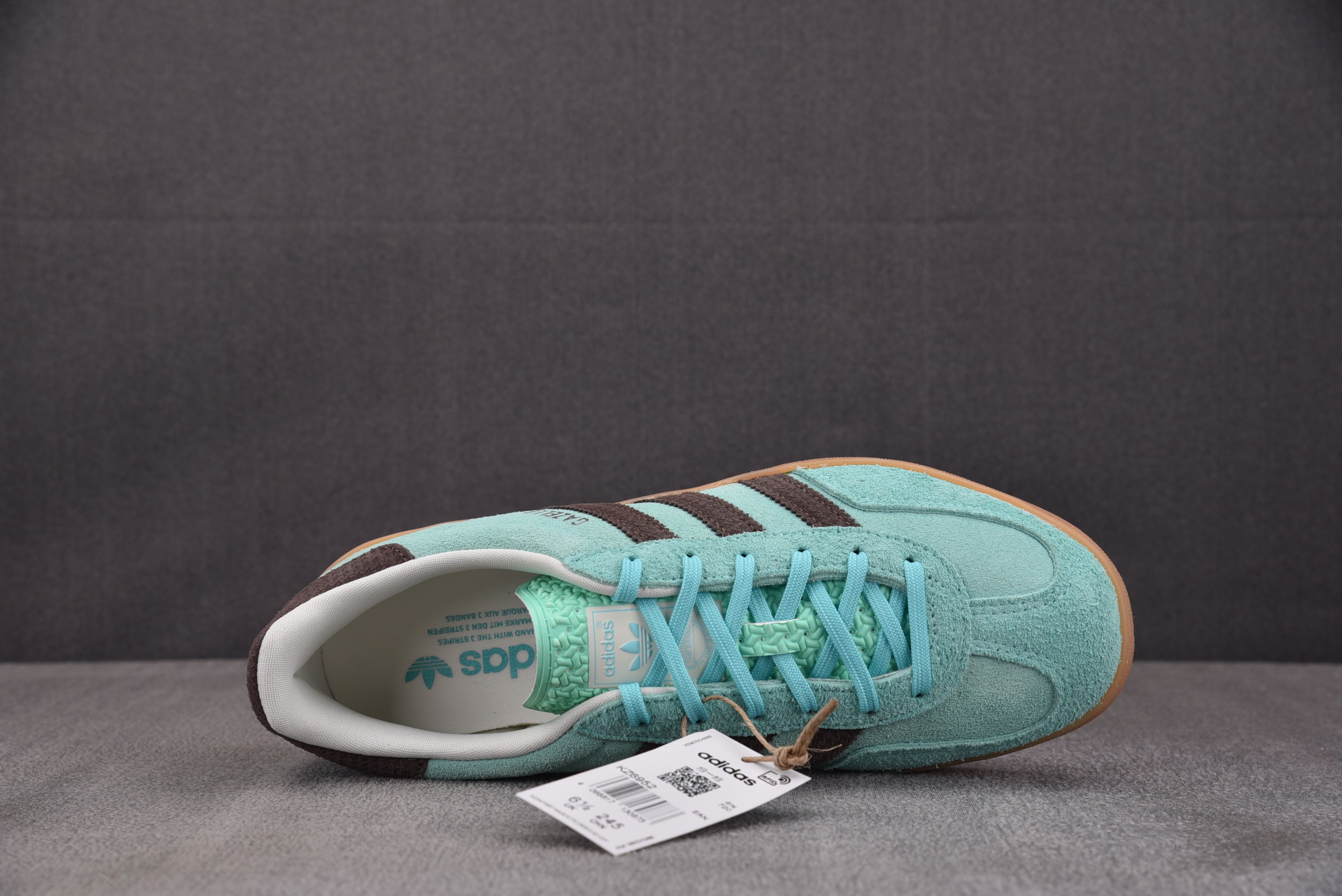 Adidas Gazelle Indoor 青色 KZ6952 YZ012-335.5-46