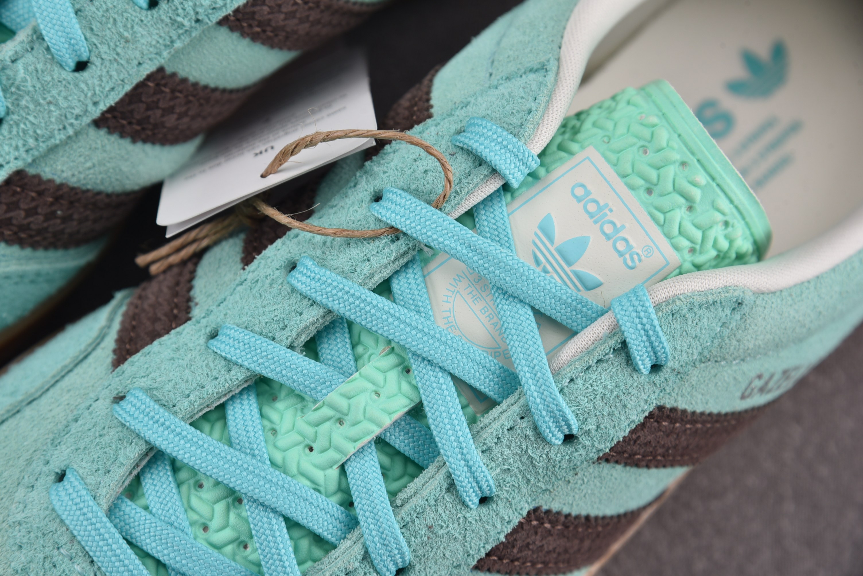 Adidas Gazelle Indoor 青色 KZ6952 YZ012-335.5-46