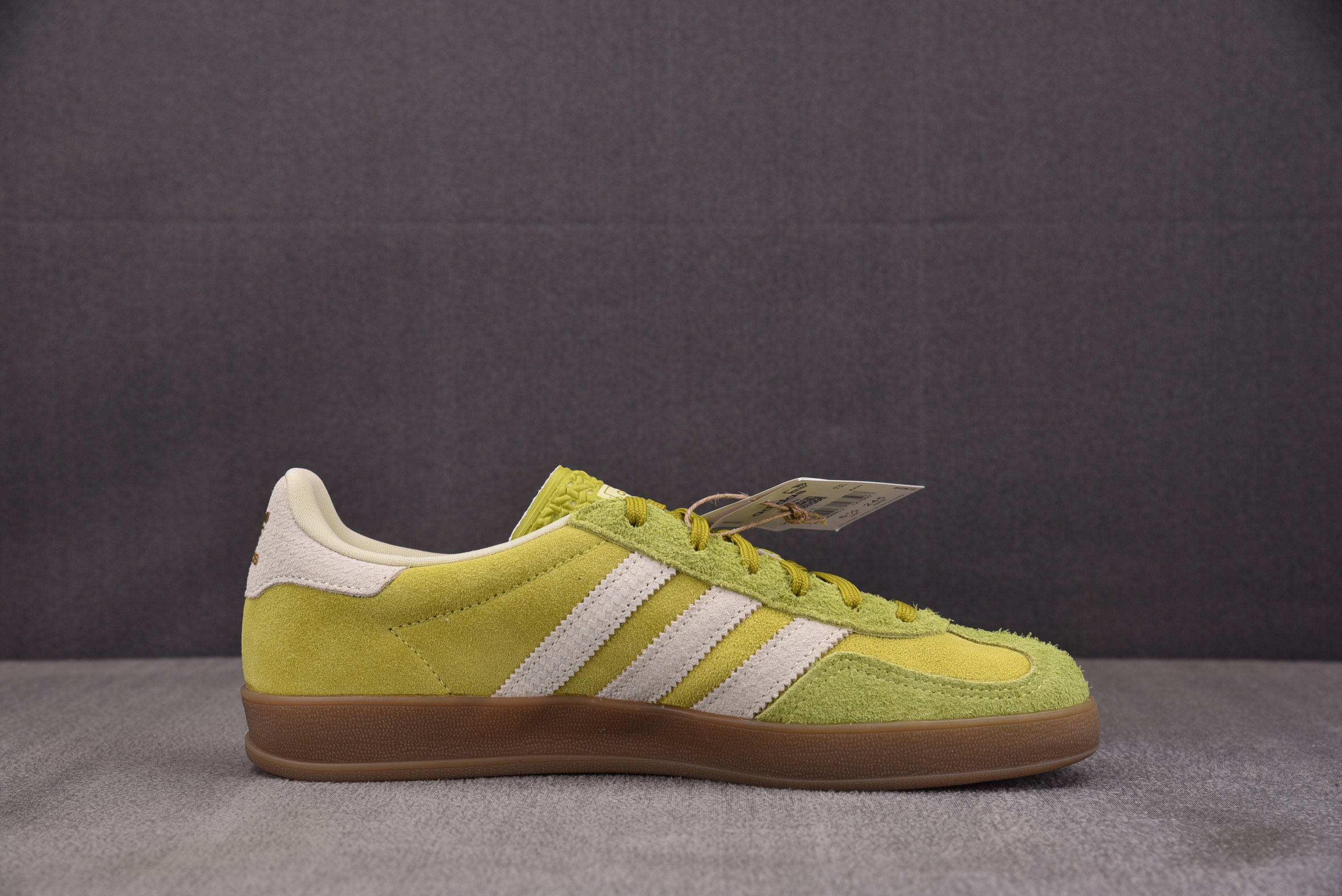 Adidas Gazelle Indoor 黄绿 KZ6951 YZ012-335.5-46