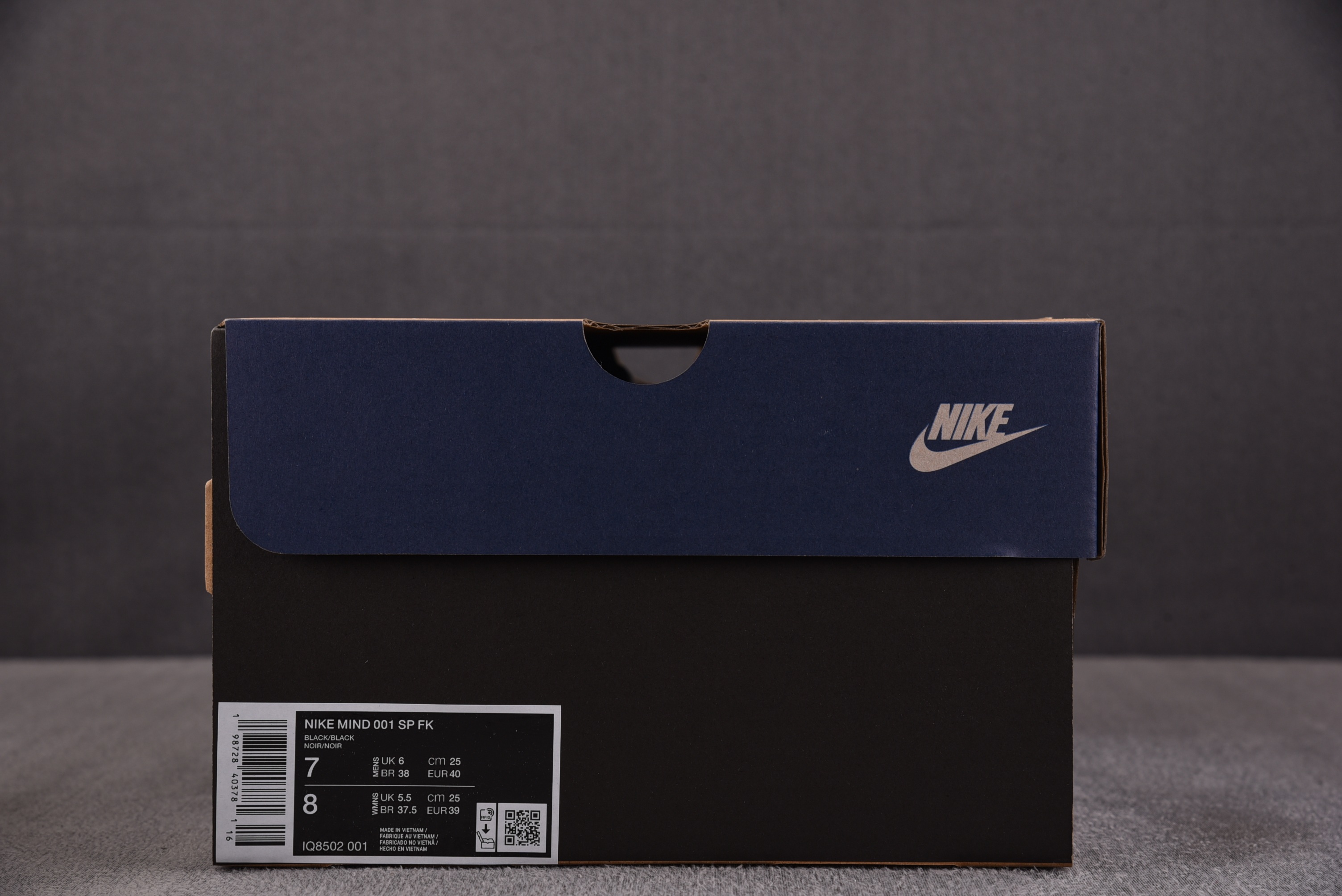 NK x Fragment Mind 001 Concept Testing 黑色 IQ8502-001