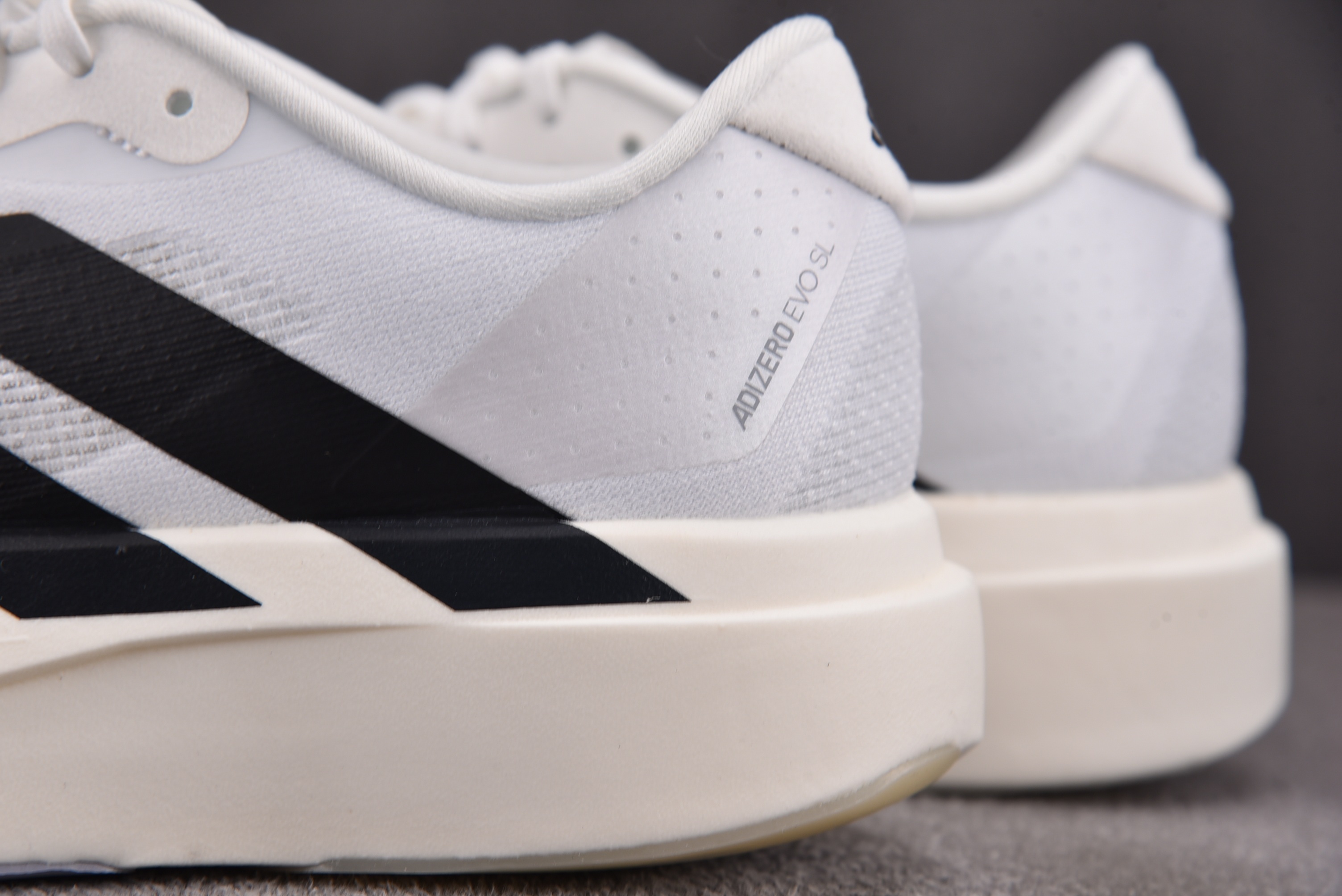 AD Adizero EVO SL White Black 白黑 JH6206 #YZ017-136-4