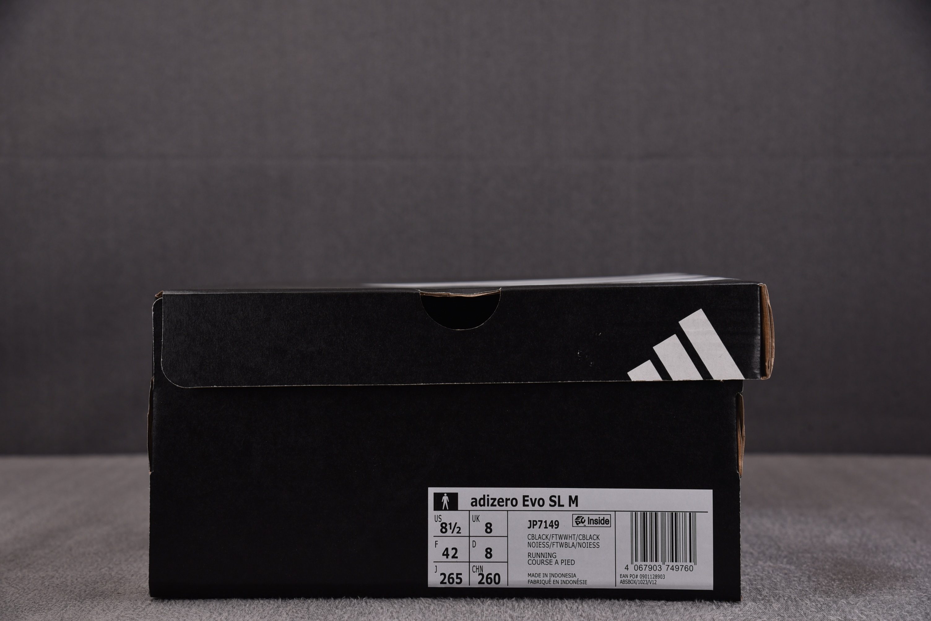 AD Adizero Evo SL Black White 黑白 jp-7149 #YZ017-136-