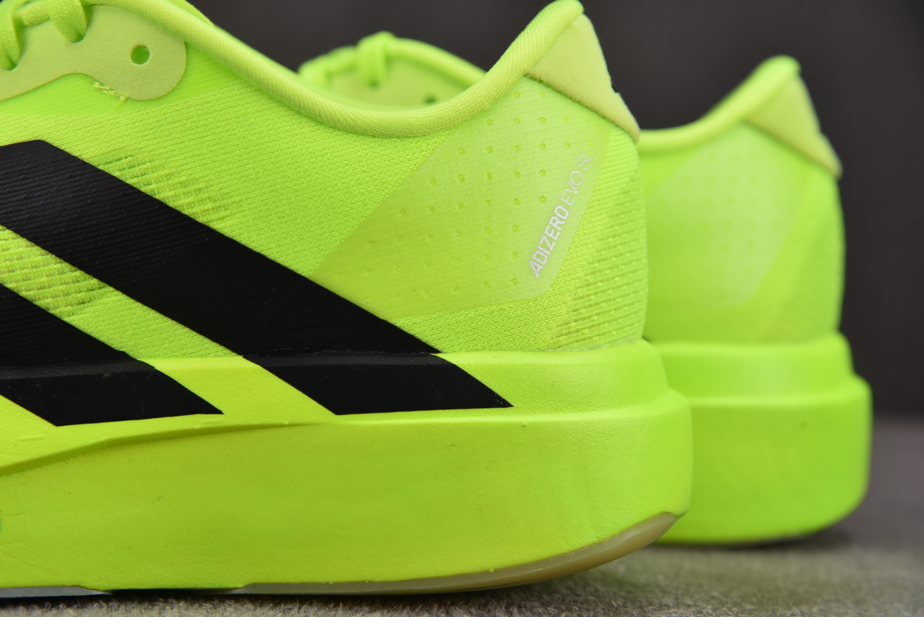AD Adizero Evo SL Neon Yellow Black 荧光黄 JR3416 #YZ01