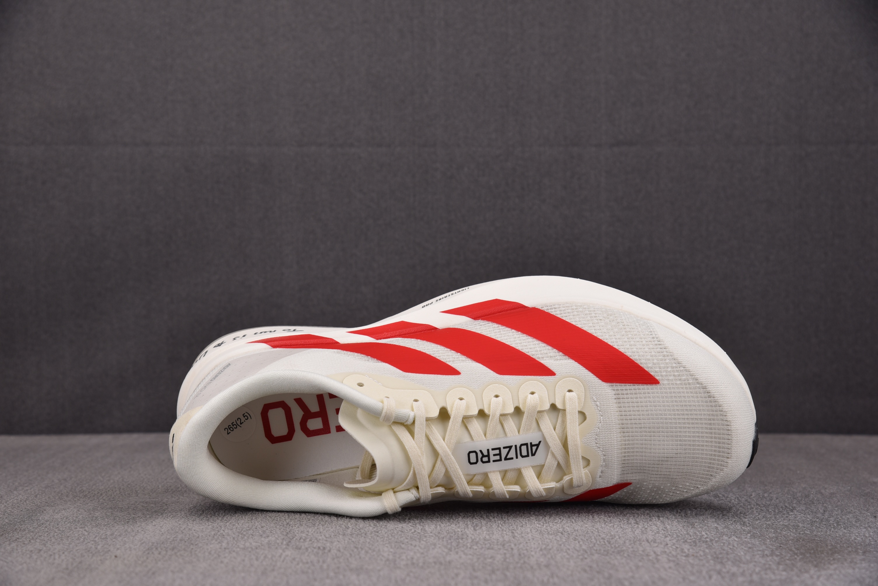 AD Adizero Evo SL White Red 白红 JS1182 #YZ017-136-48