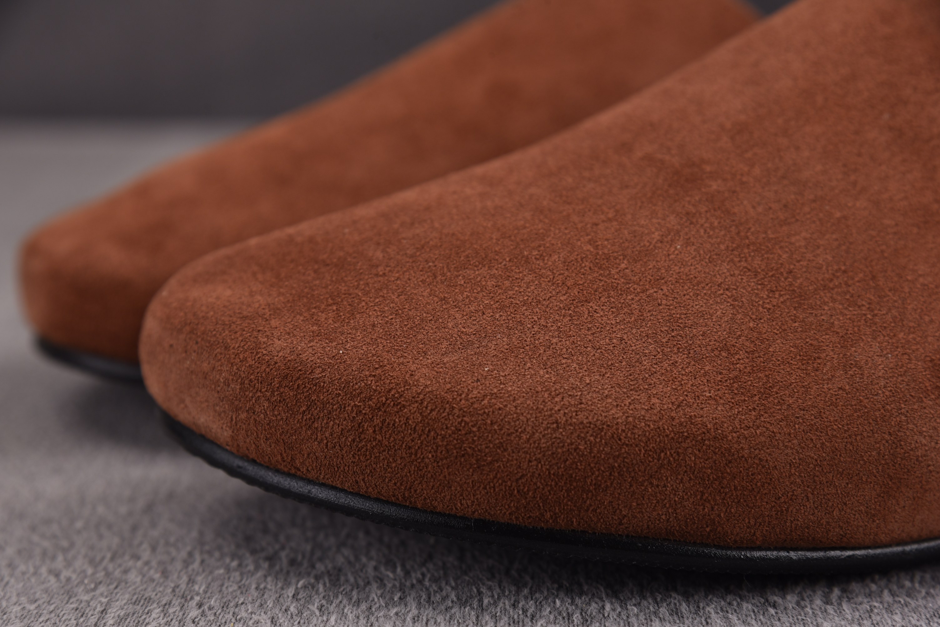 The Row Square Loafer Pumps in tan 棕色  #YZ01136-45