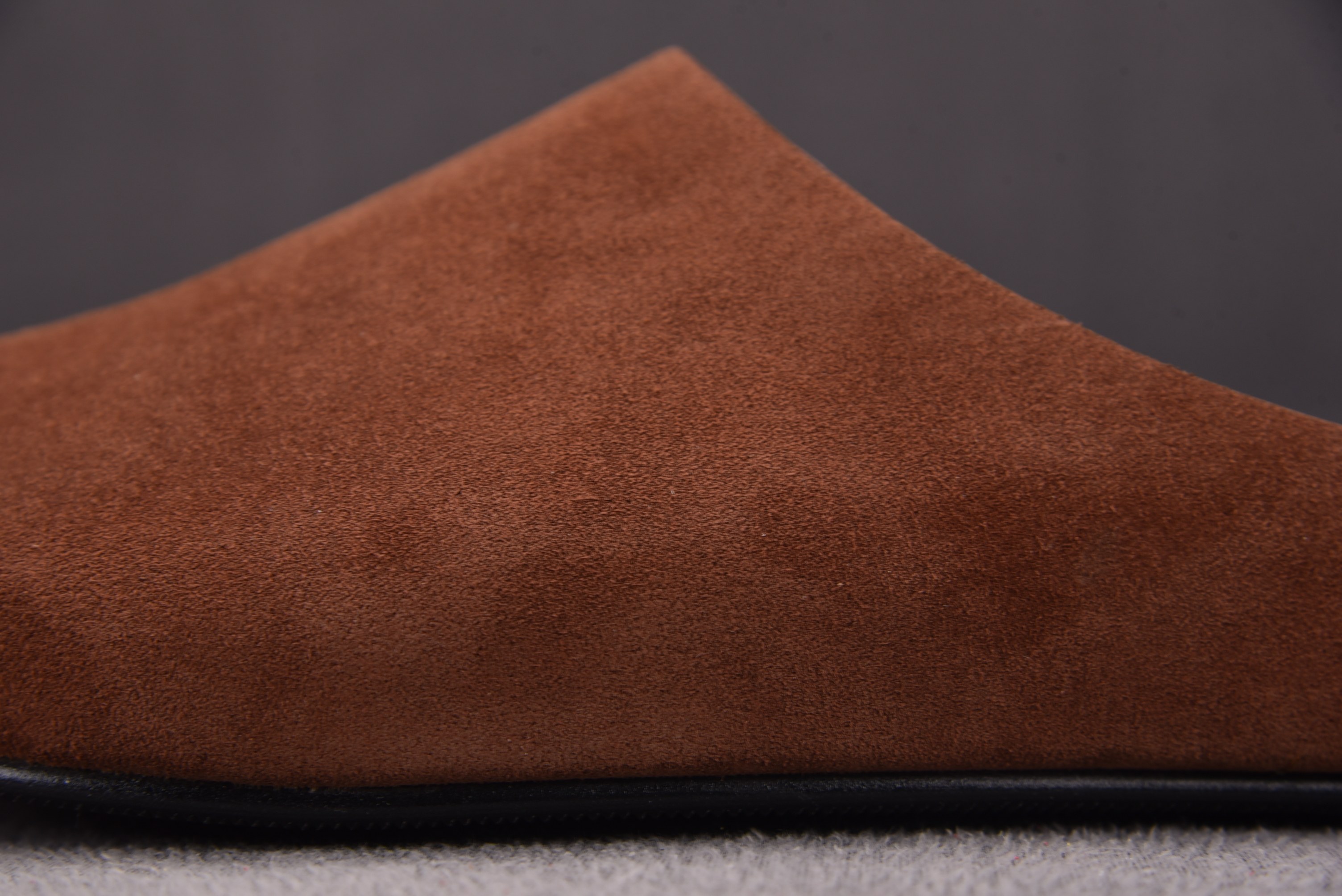 The Row Square Loafer Pumps in tan 棕色  #YZ01136-45