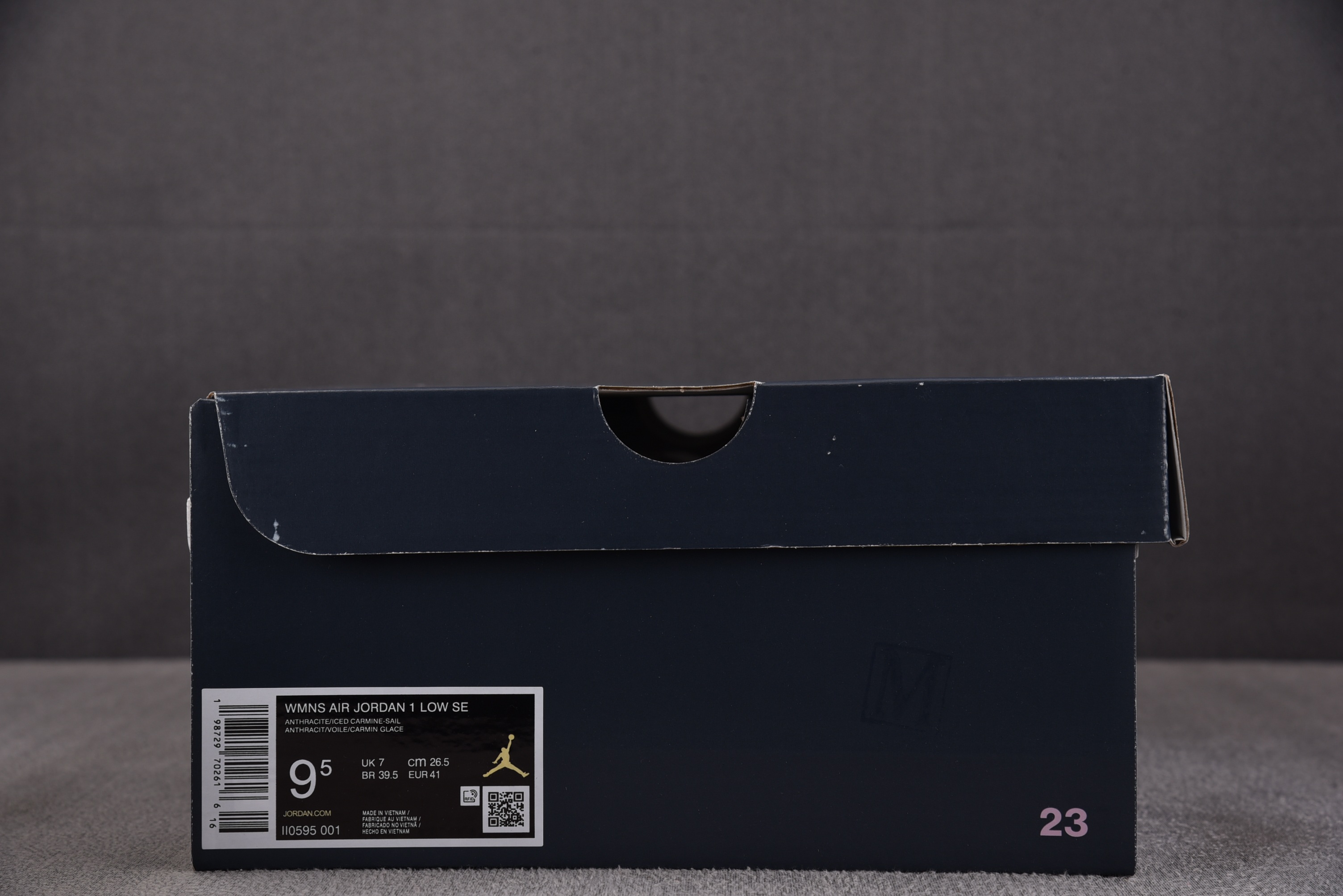 WMNS Air Jordan 1 Low SE Iced Carmine 白黑粉 II0595-001