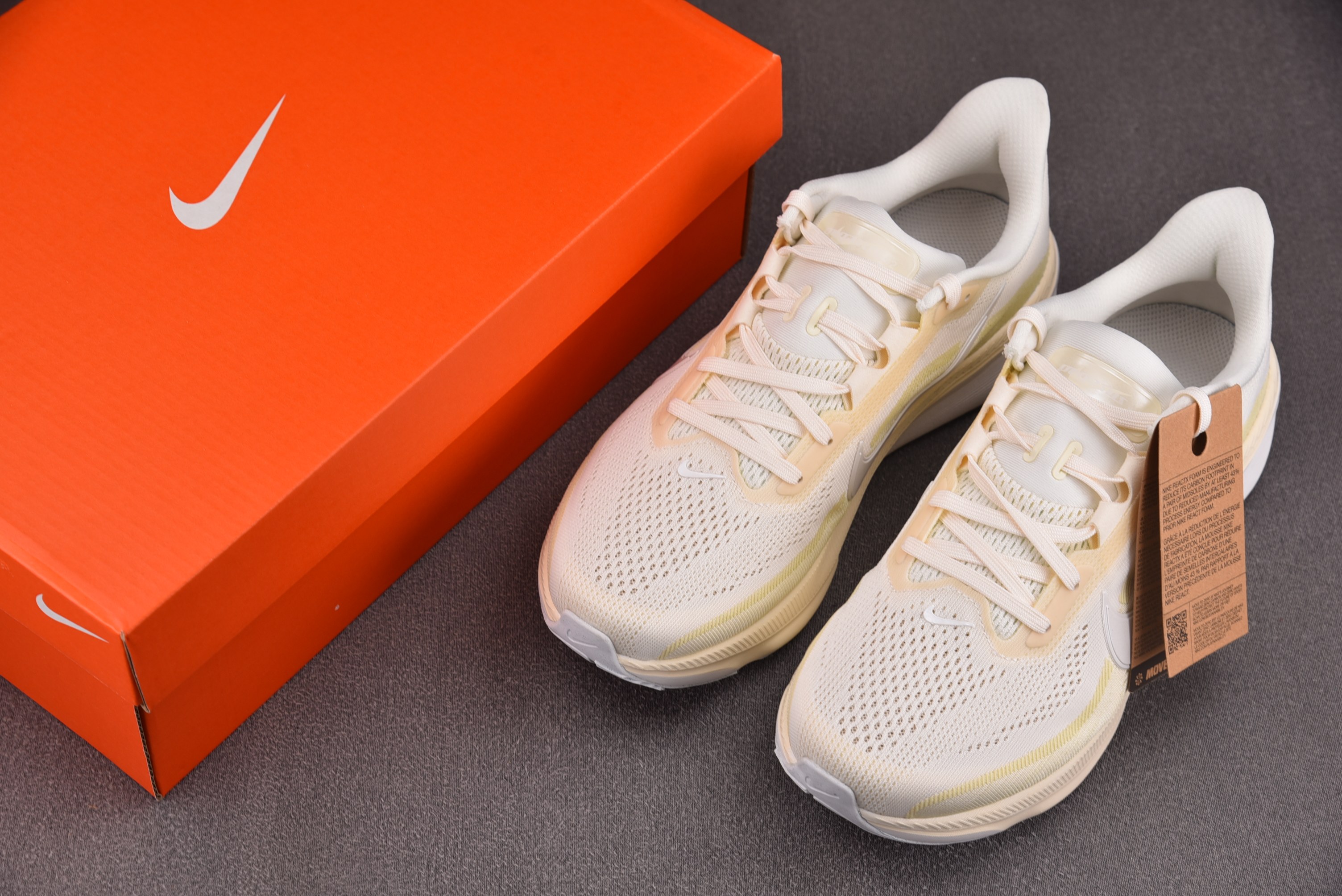 WMNS NK Air Zoom Pegasus 42 Light Beige Yellow 浅米黄 I