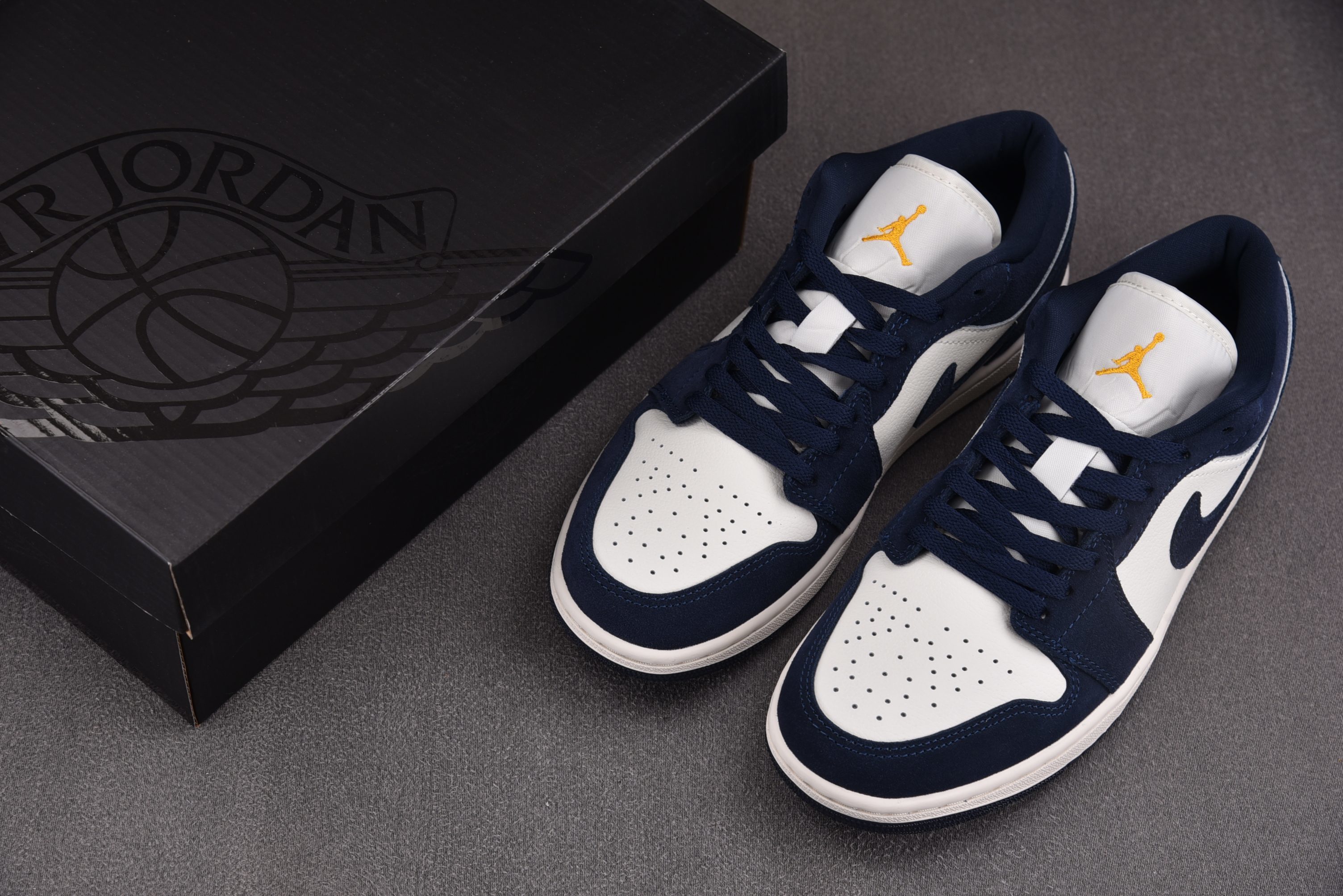 Air Jordan 1 Low SE Obsidian 黑曜石 IO7448-400 #YZ01035