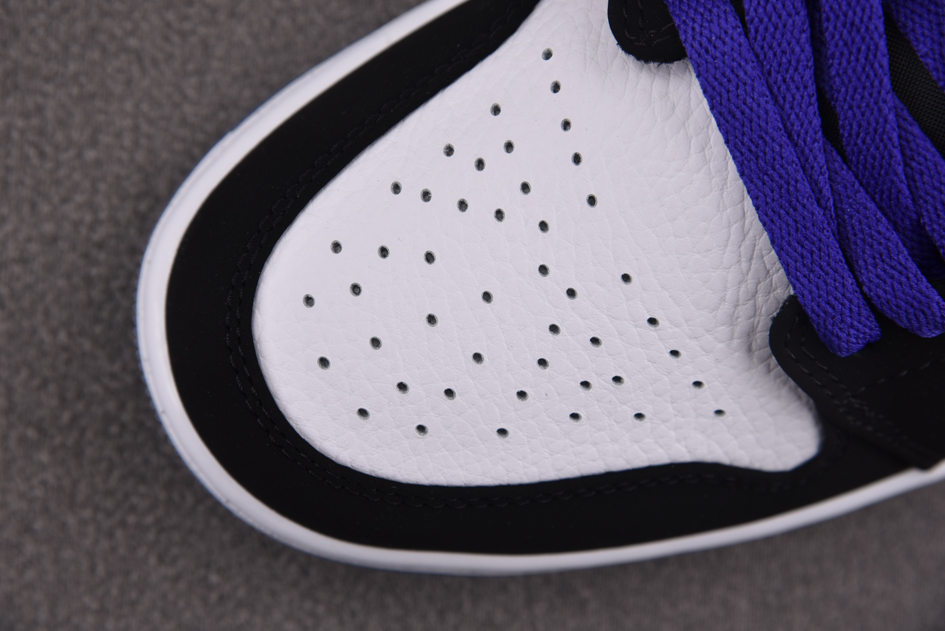 Air Jordan 1 Retro Low White Black Dark Concord 白黑紫 