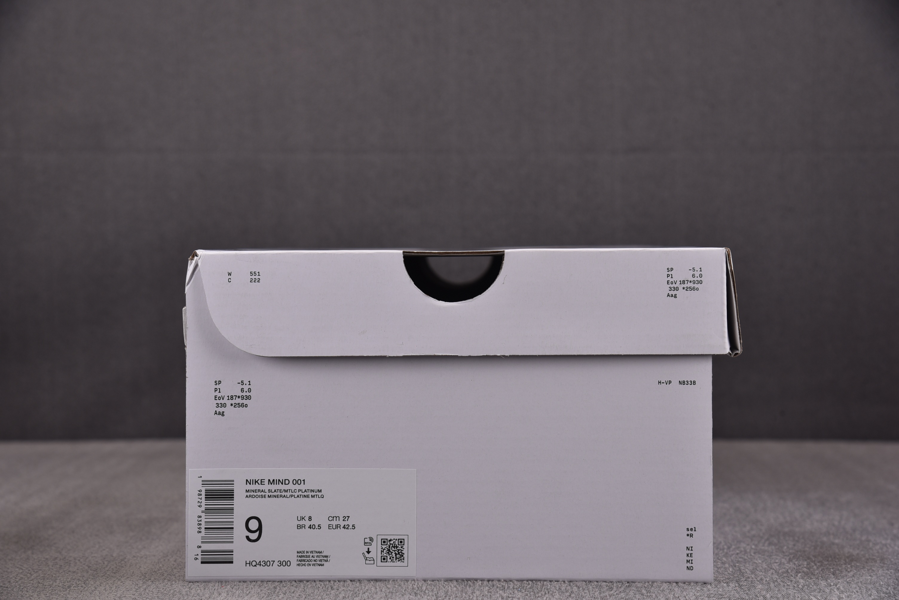 NK Mind 001 Mineral Slate 青色 HQ4307-300 #YZ001-136 3