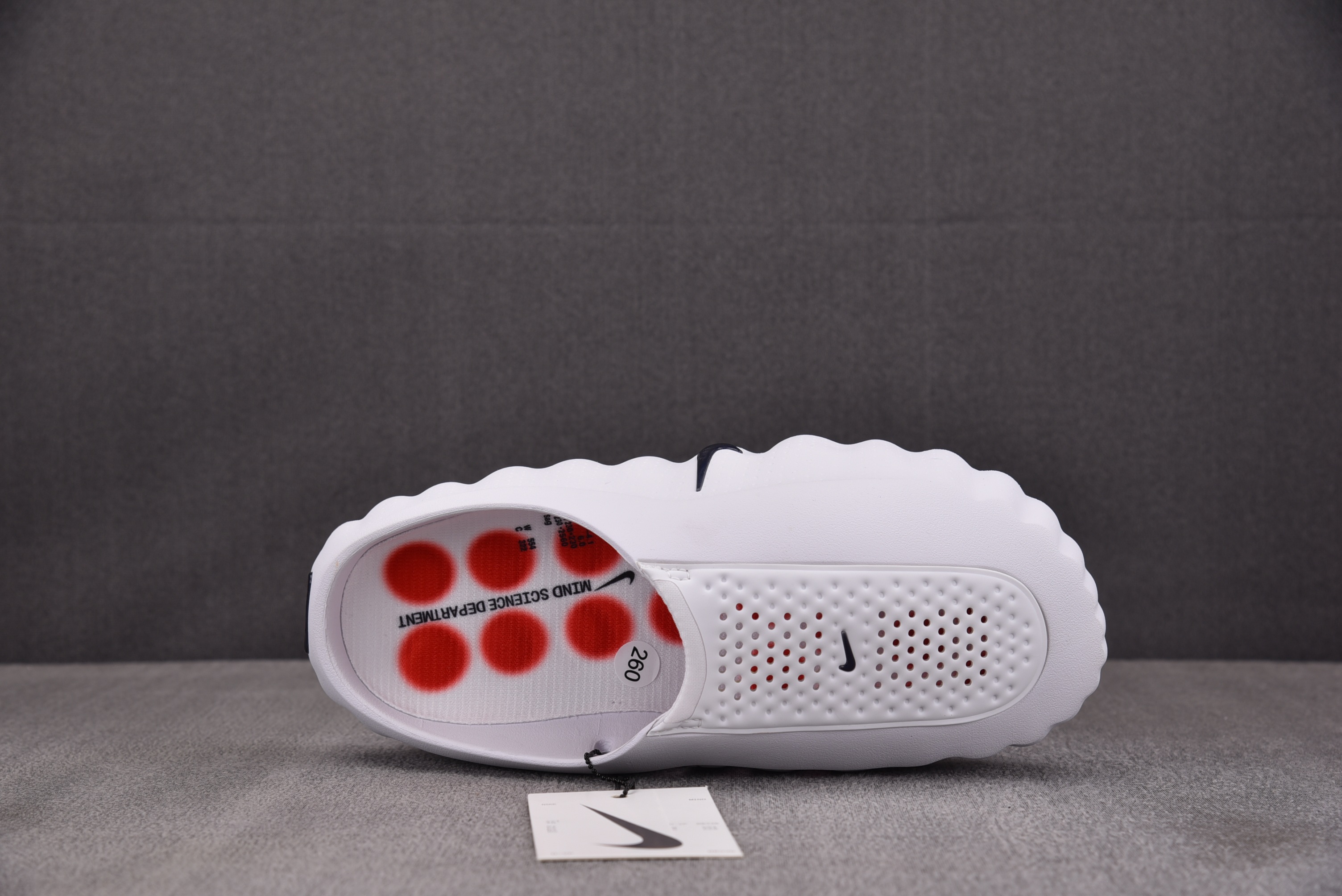 NK Mind 001 White Speed Red 白色 HQ4307-101 #YZ001-136