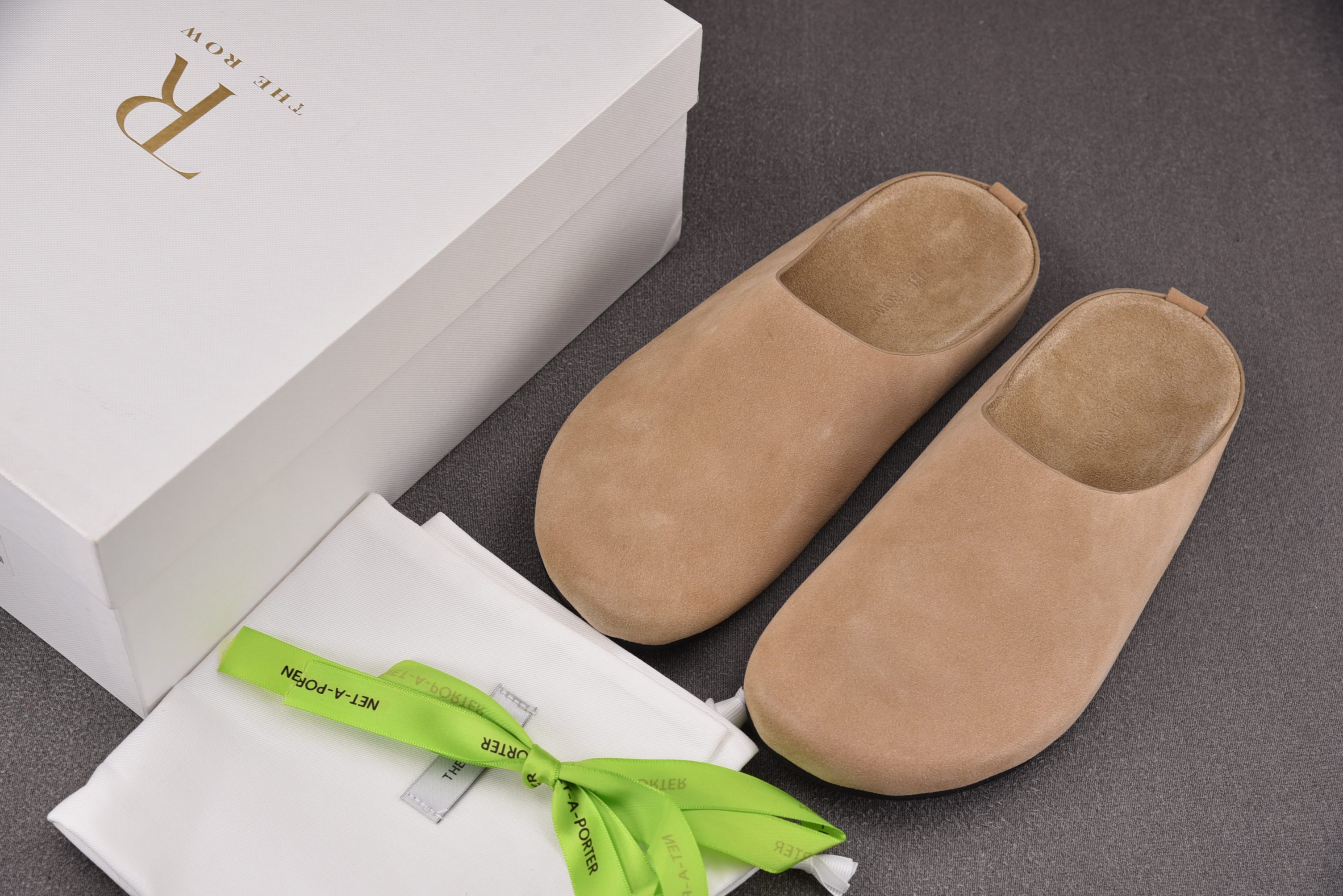 The Row Square Loafer Pumps in tan 沙色  #YZ01136-45