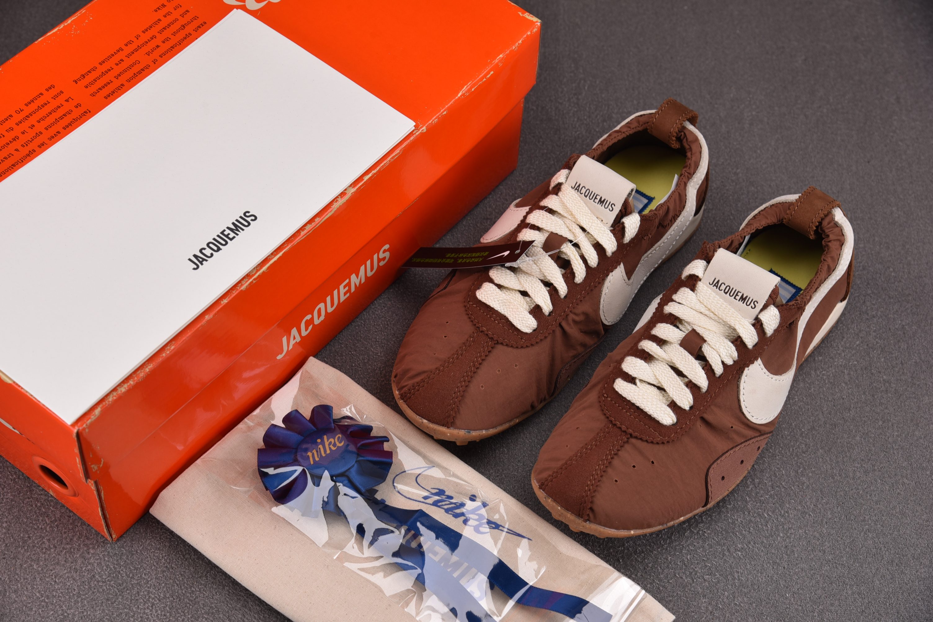 WMNS NK x Jacquemus Moon Shoe SP Fauna Brown 棕色 HV85