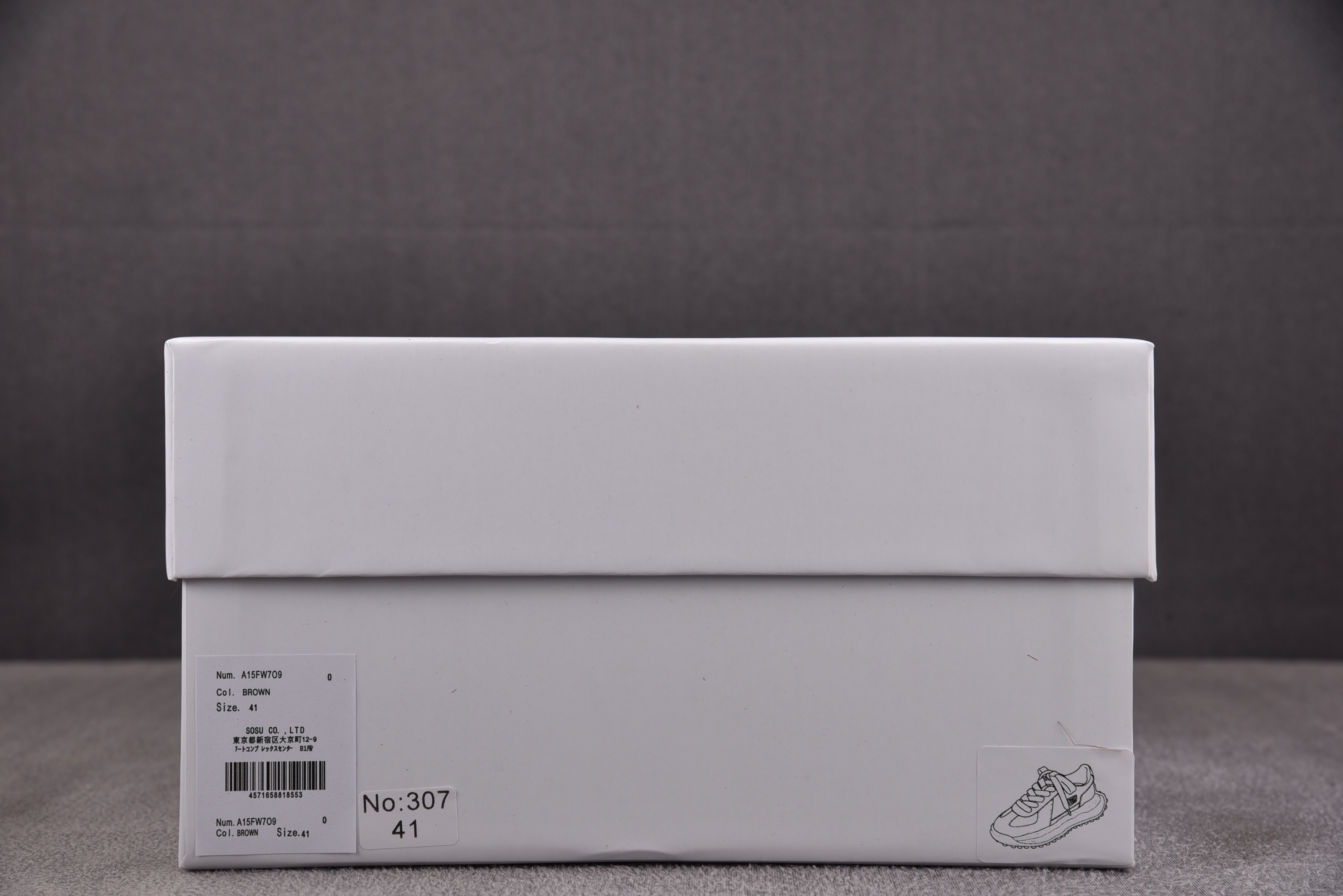 MIHARA YASUHIRO 棕色 No.307 #YZ00636-45