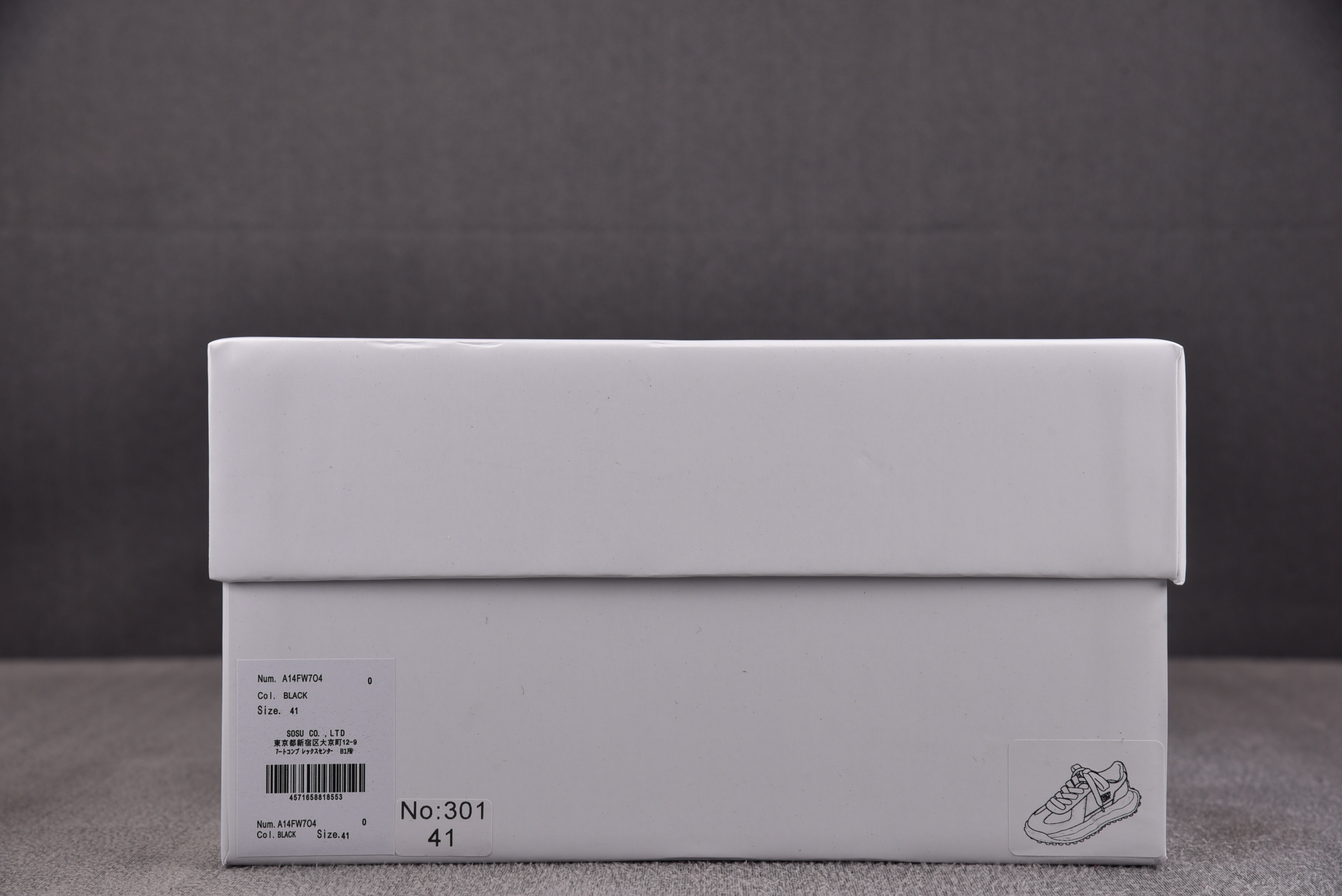 MIHARA YASUHIRO 黑色 No.301 #YZ00636-45