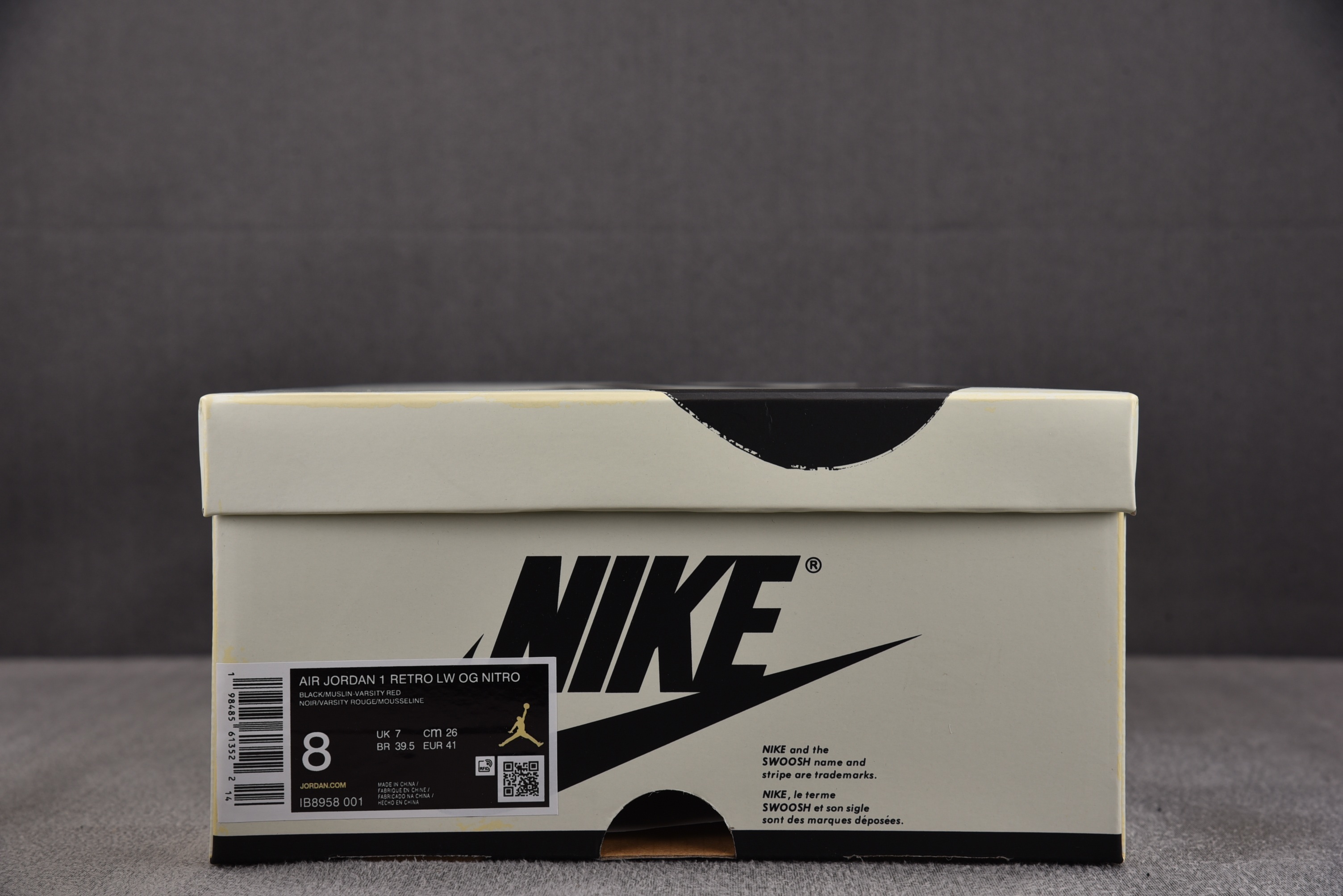 Air Jordan 1 Retro Low OG x Nigel Sylvester Nitro 黑色