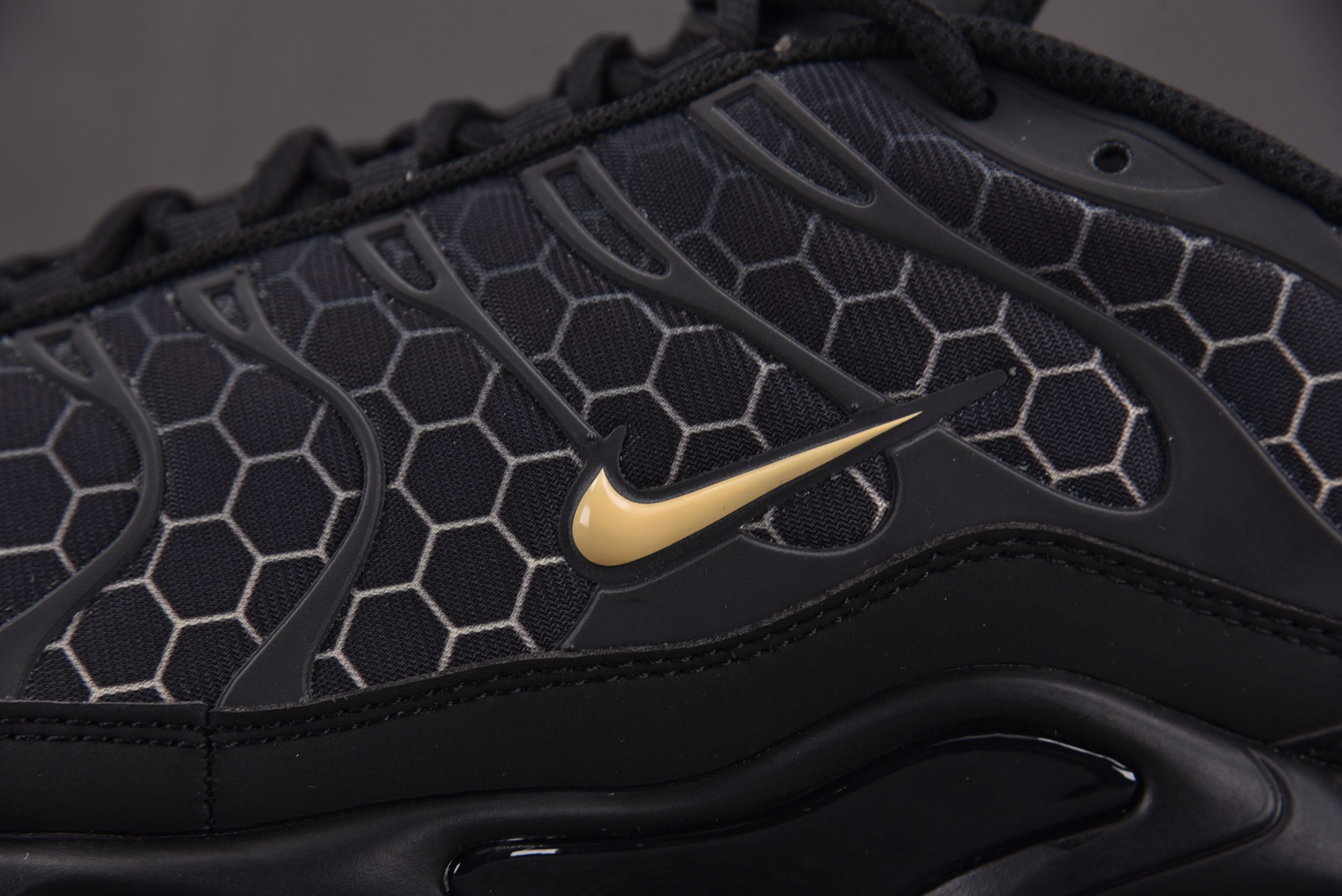 NK Air Max Plus Black Honey 黑蜂巢 IQ0287-010#YZ039-339