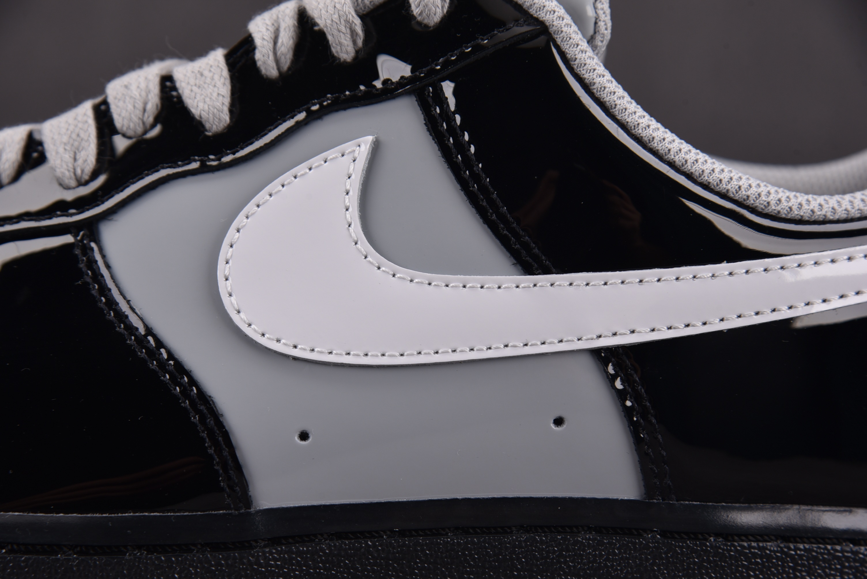 NK x Central Cee Air Force 1 Low Syna World 灰黑 IO997
