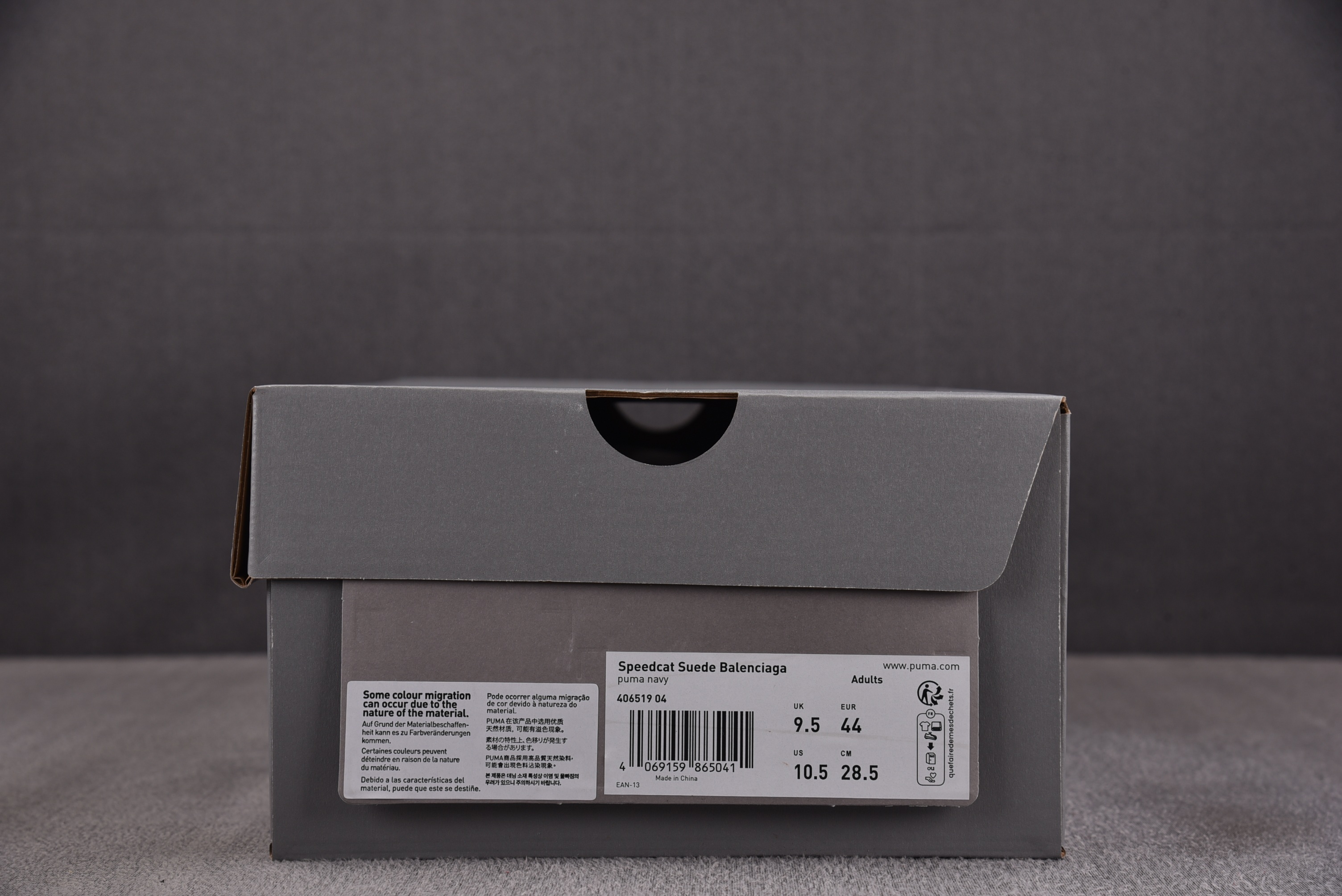 Balenciaga x Puma Speedcat Suede Distressed Navy Whi