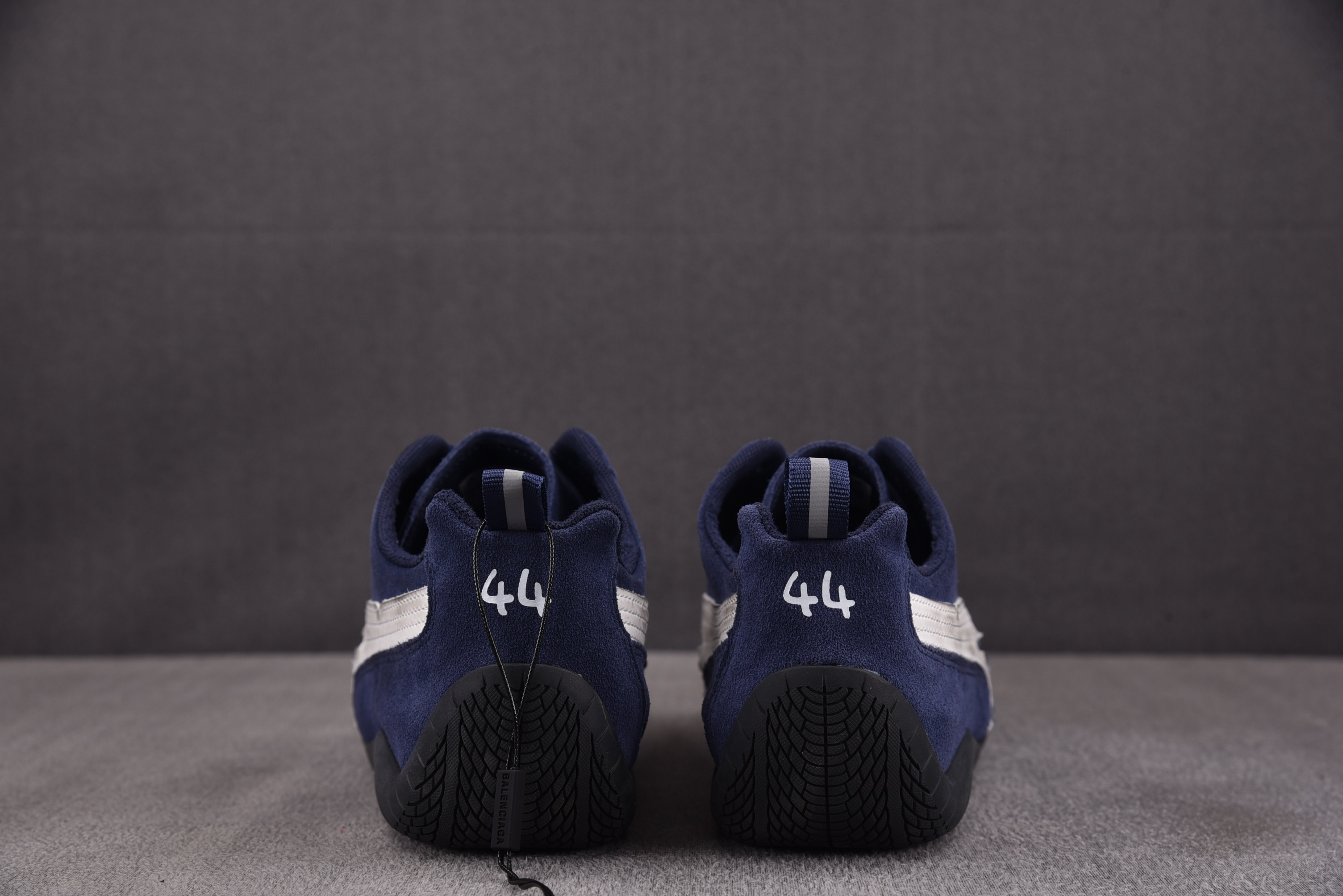 Balenciaga x Puma Speedcat Suede Distressed Navy Whi