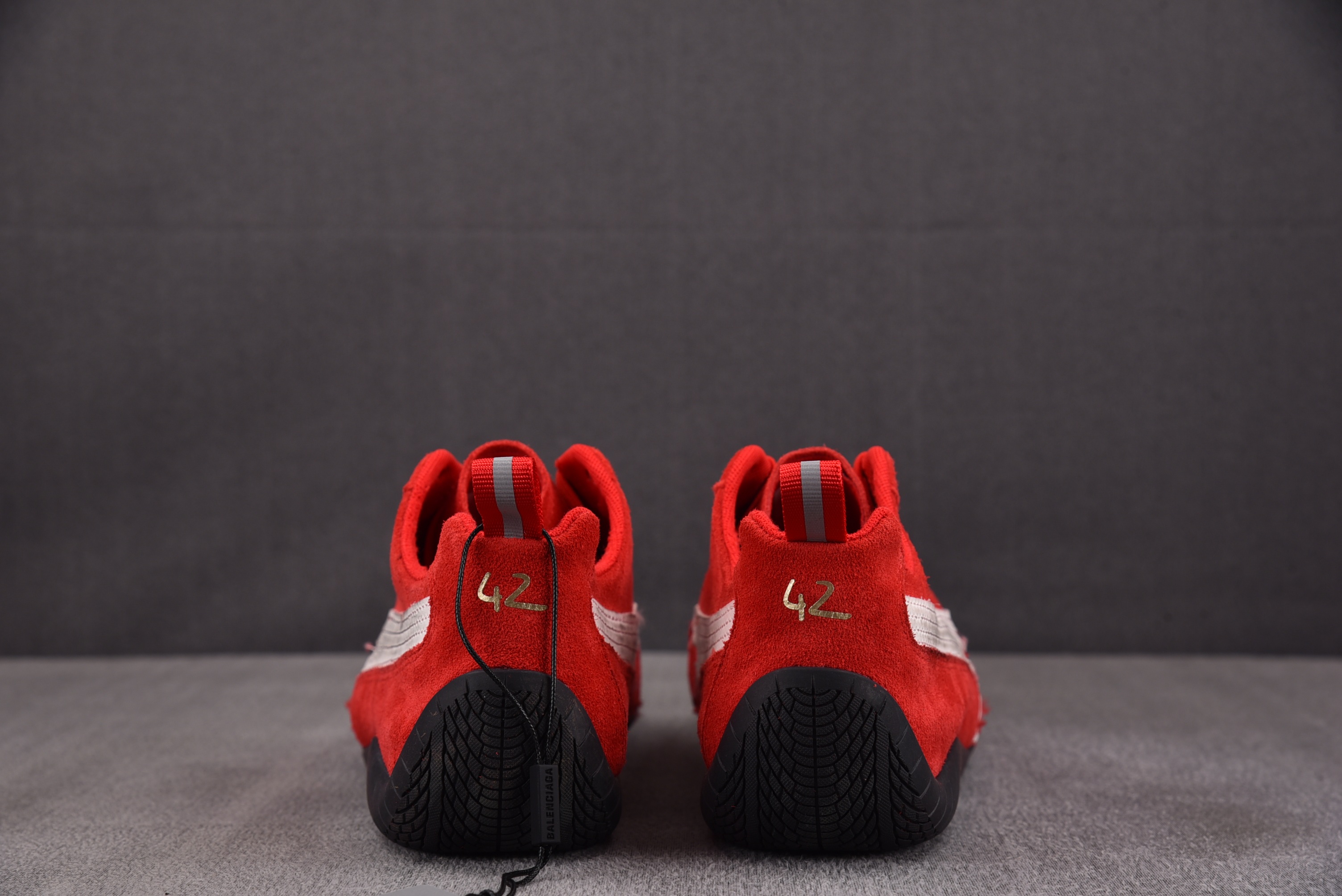 Balenciaga x Puma Speedcat Suede Distressed Red Whit