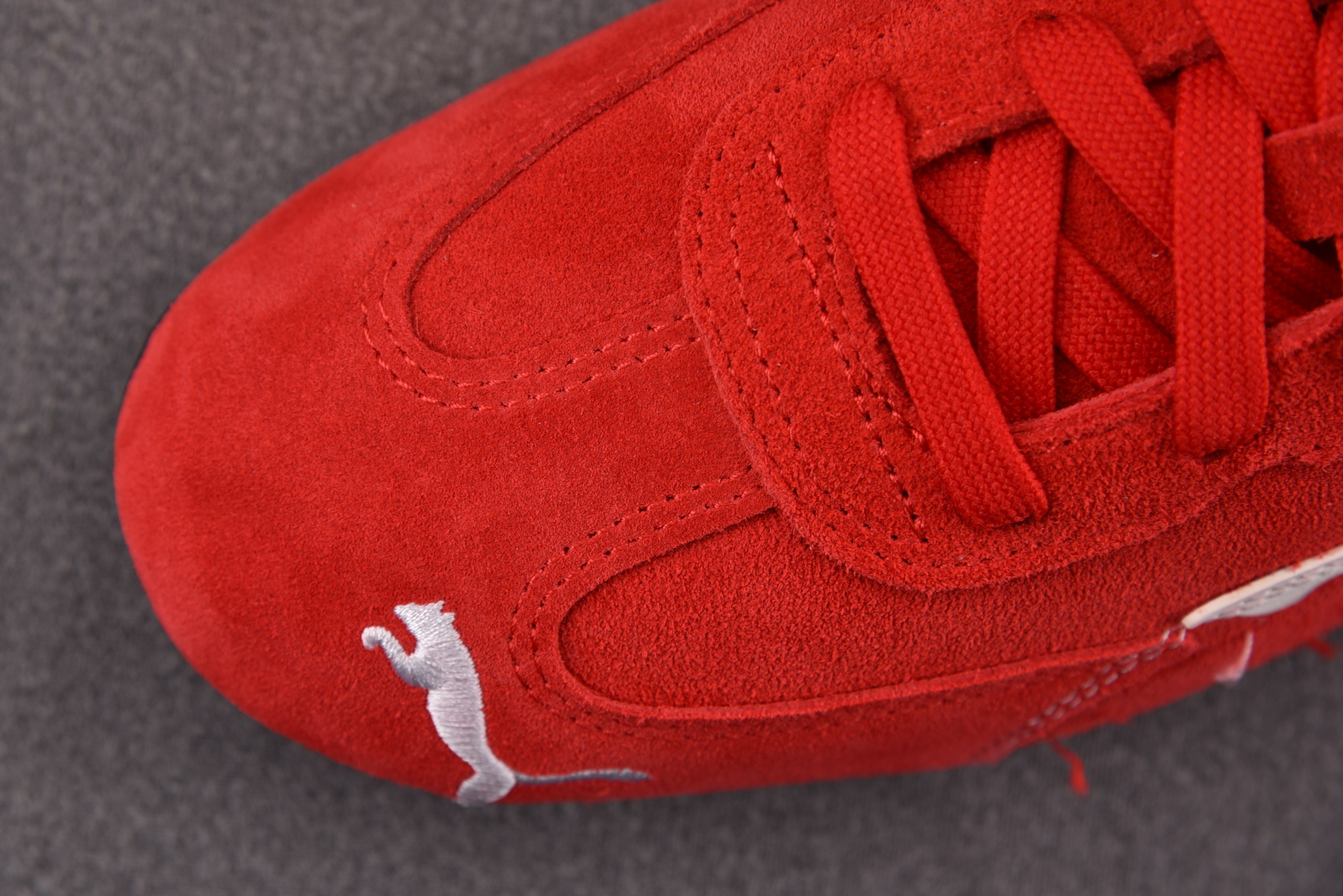 Balenciaga x Puma Speedcat Suede Distressed Red Whit