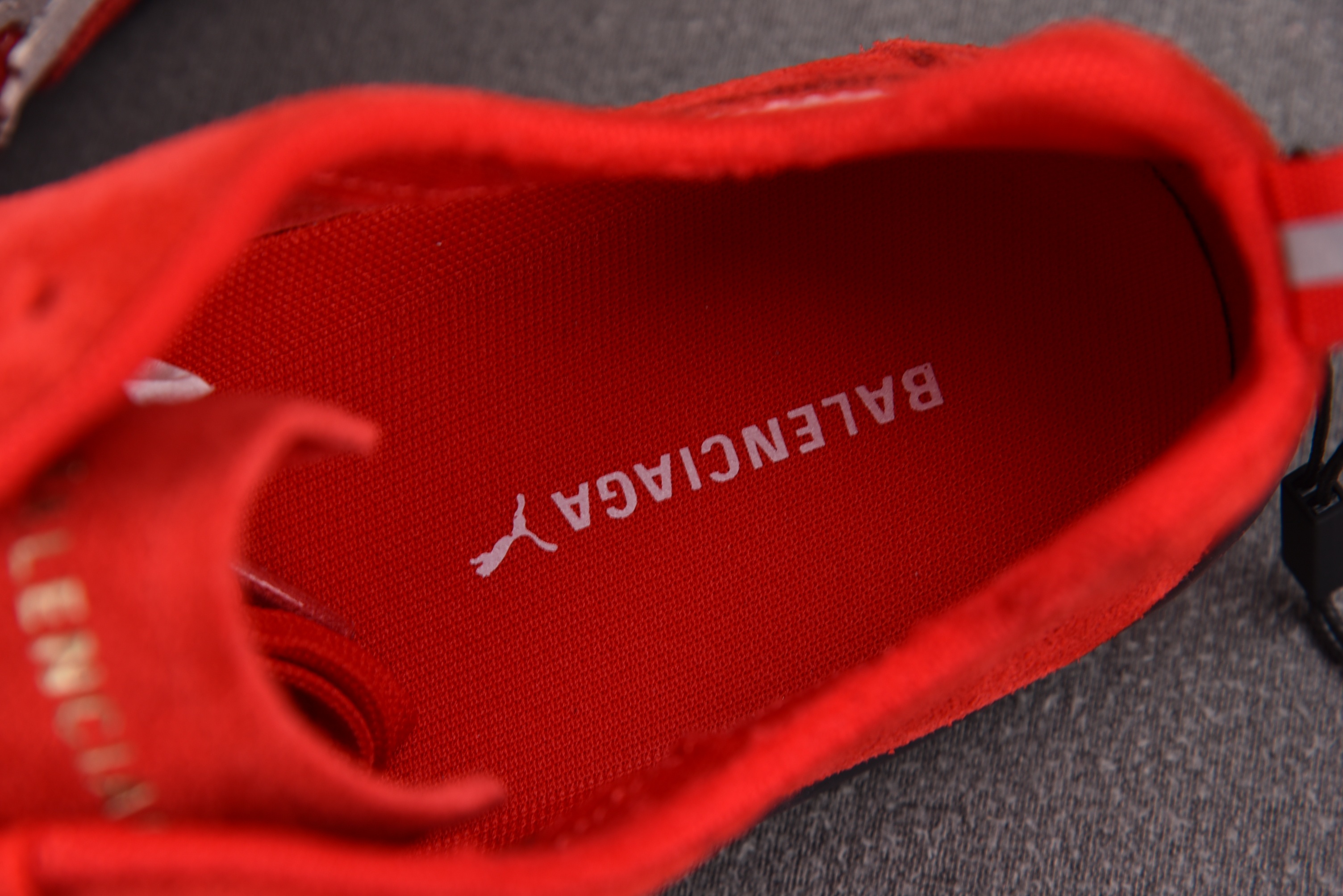 Balenciaga x Puma Speedcat Suede Distressed Red Whit