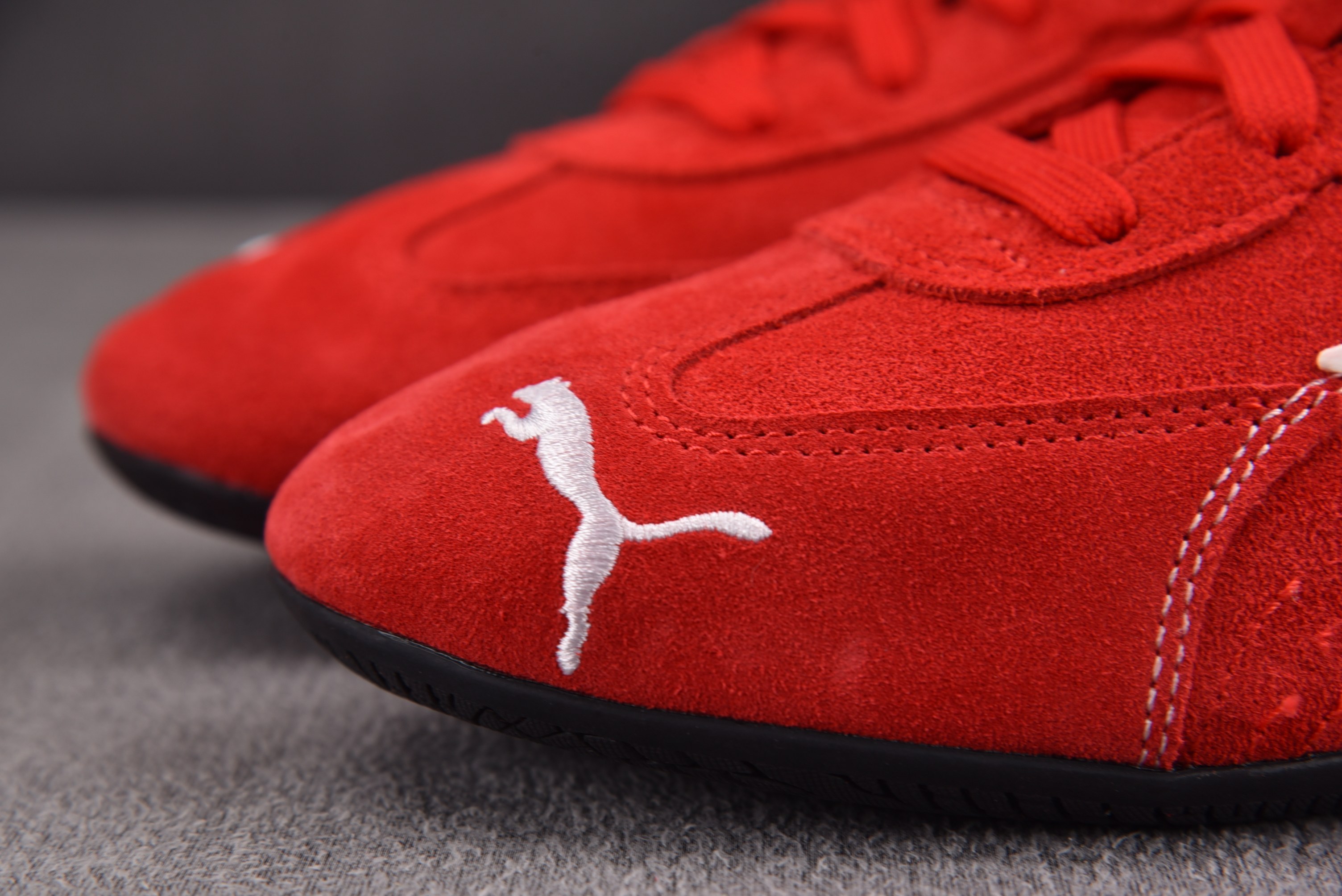 Balenciaga x Puma Speedcat Suede Distressed Red Whit