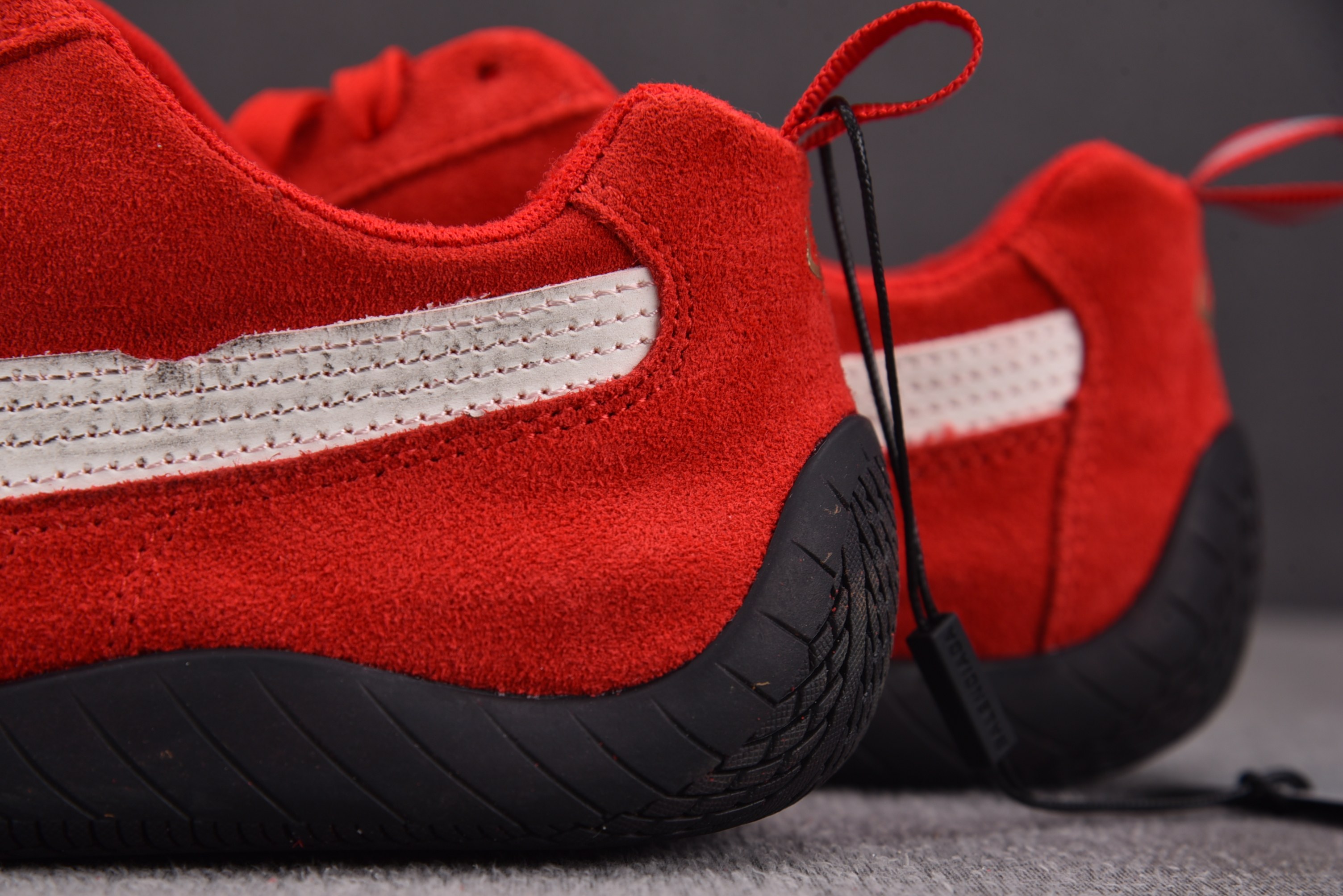 Balenciaga x Puma Speedcat Suede Distressed Red Whit