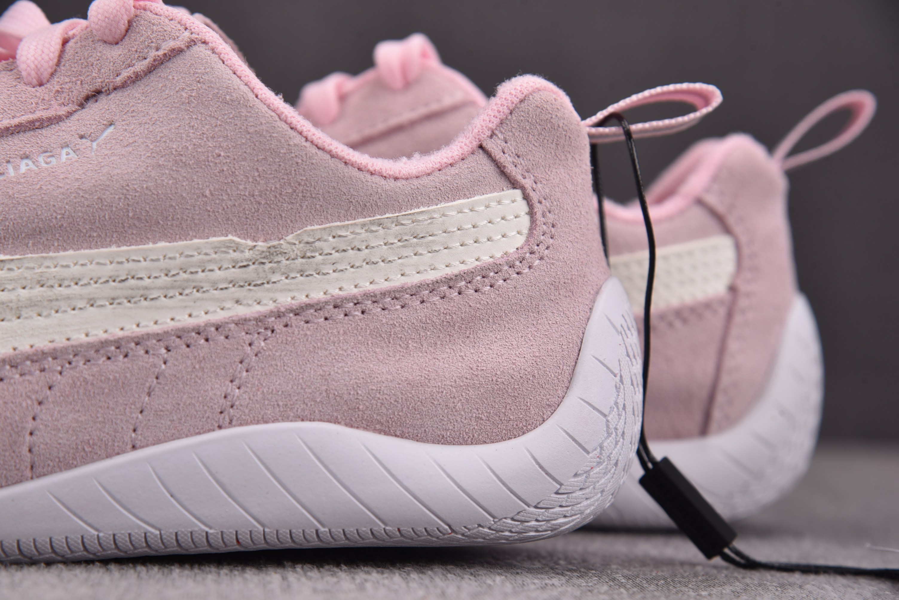 Balenciaga x Puma Speedcat Suede Pink White 粉白 #YZ00