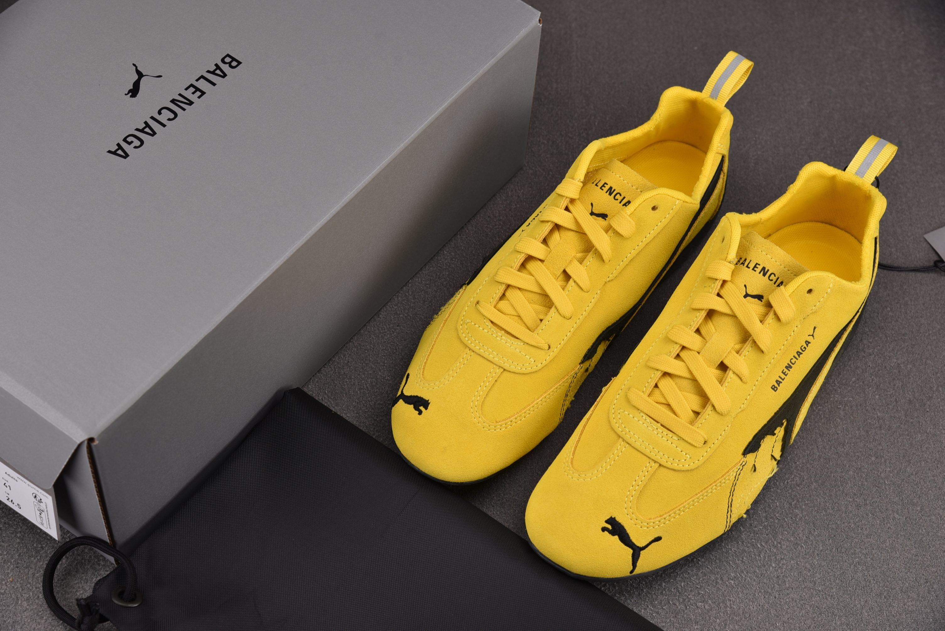 Balenciaga x Puma Speedcat Suede Yellow 黄色 #YZ009-03