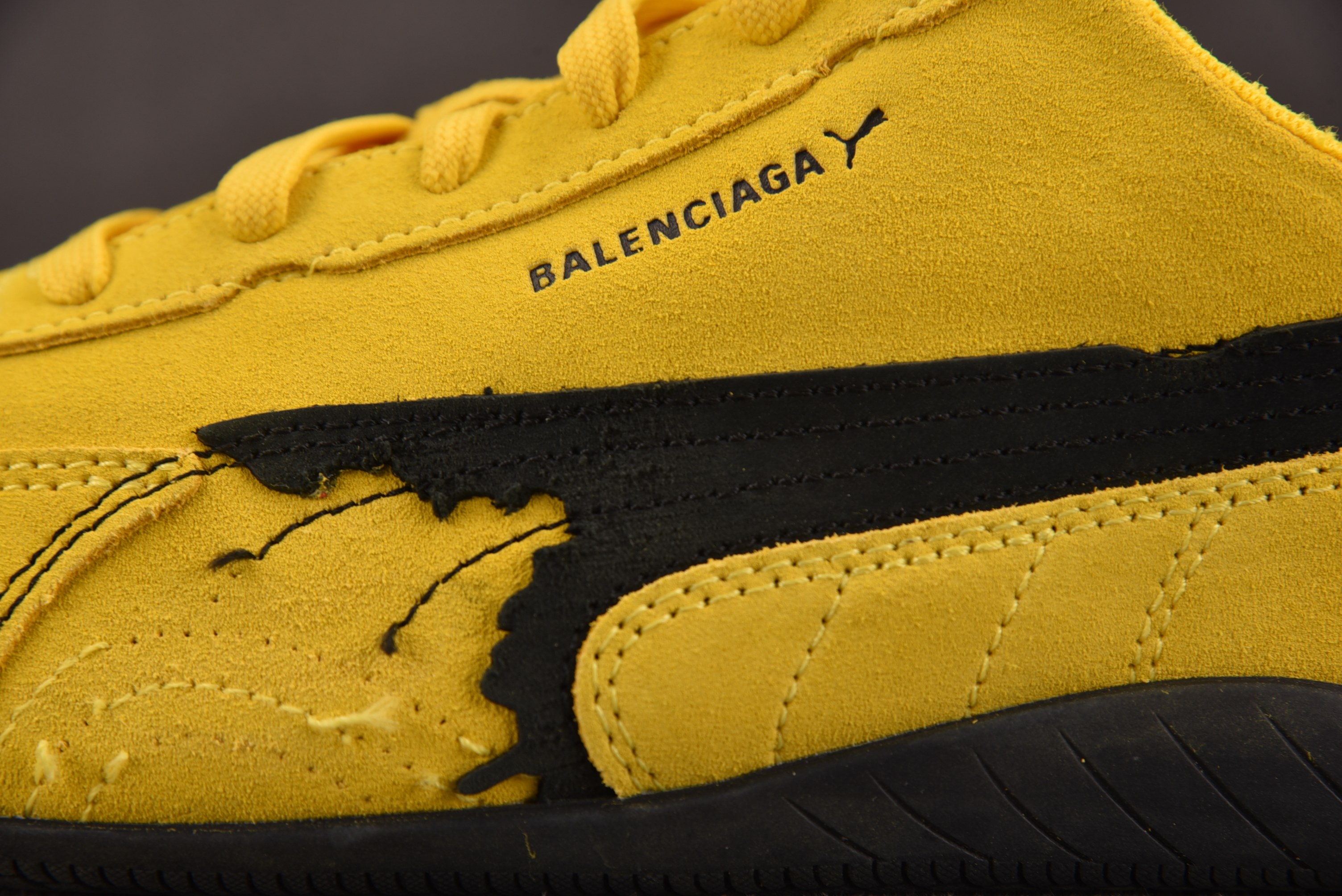 Balenciaga x Puma Speedcat Suede Yellow 黄色 #YZ009-03