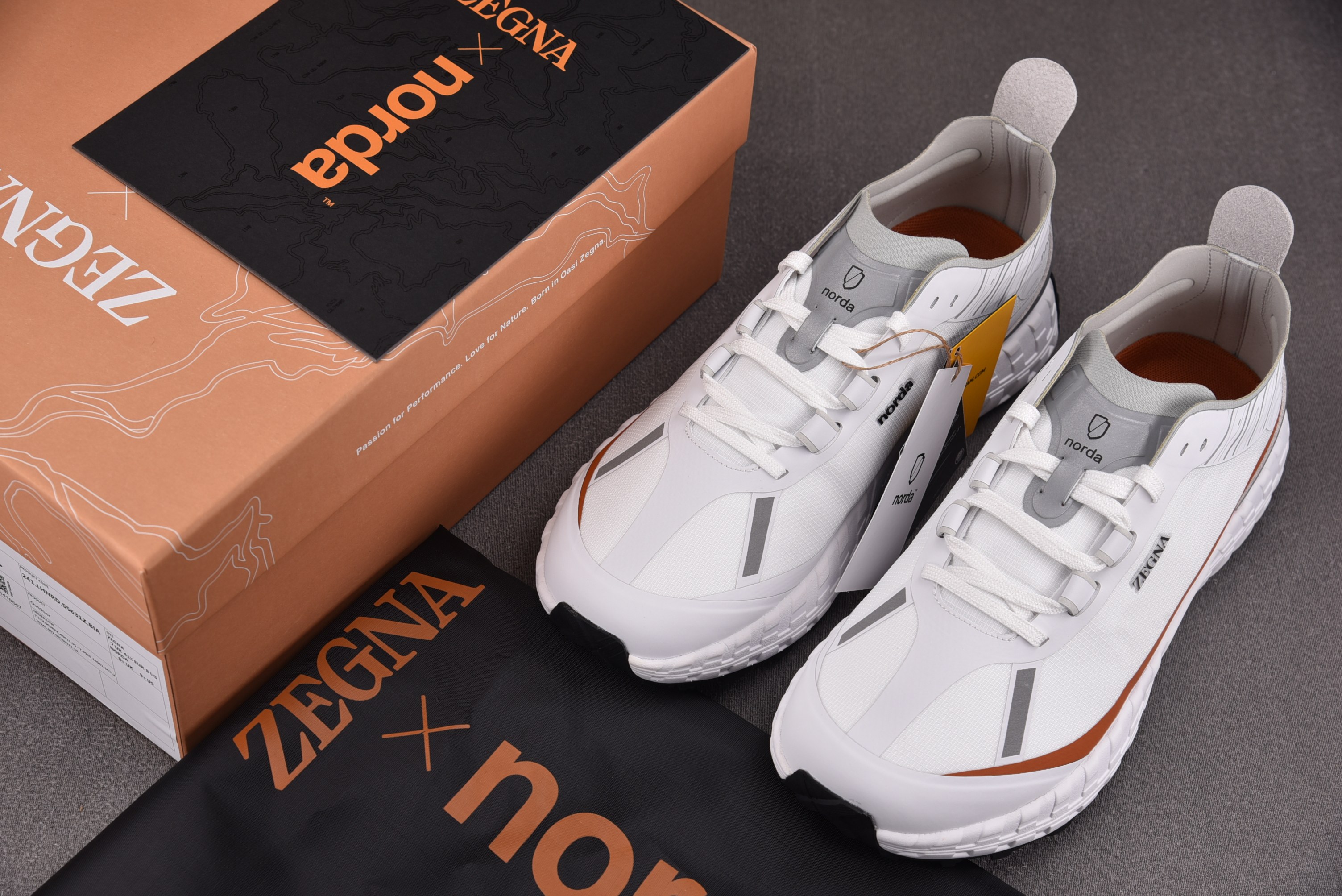 Norda x Zegna 灰白 #YZ00436-45