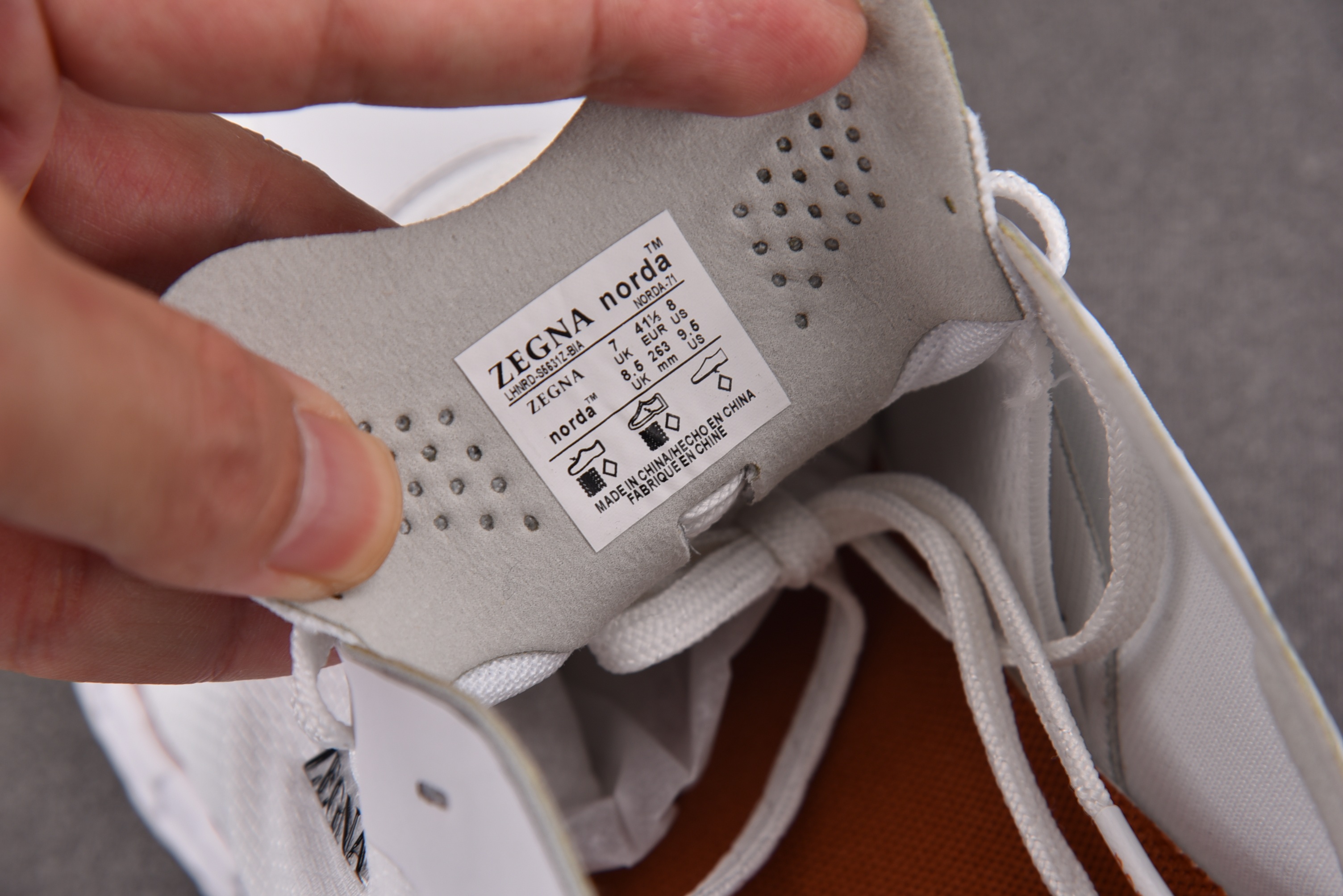 Norda x Zegna 灰白 #YZ00436-45