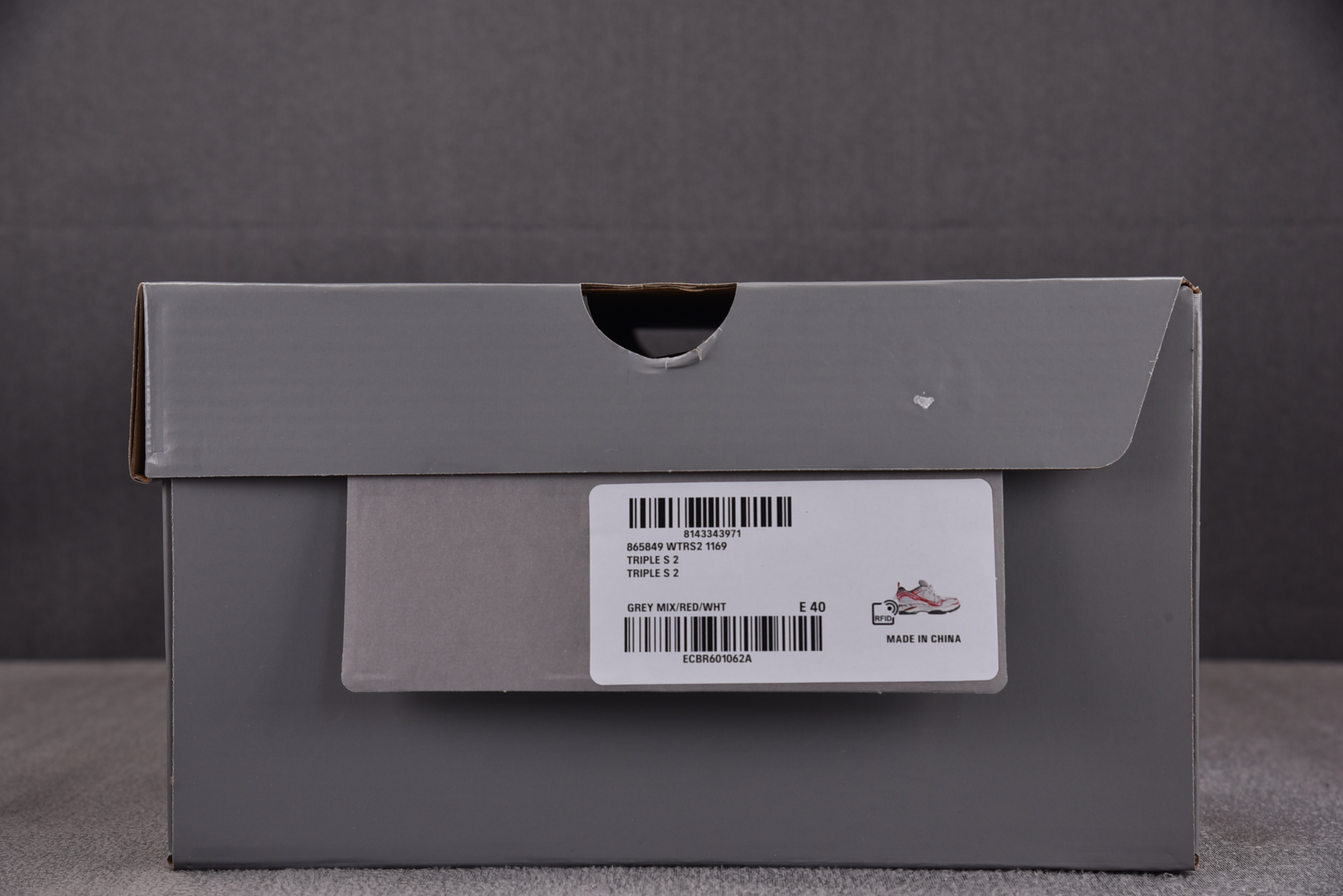 Balenciaga Triple S 2 灰红 #YZ009-0335-46