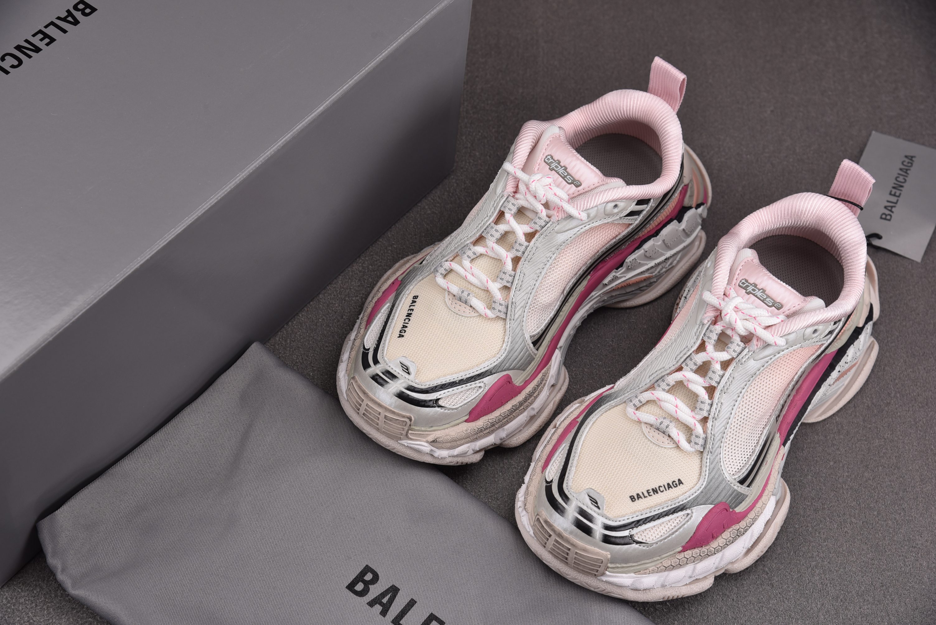 Balenciaga Triple S 2 银粉 #YZ009-0335-42