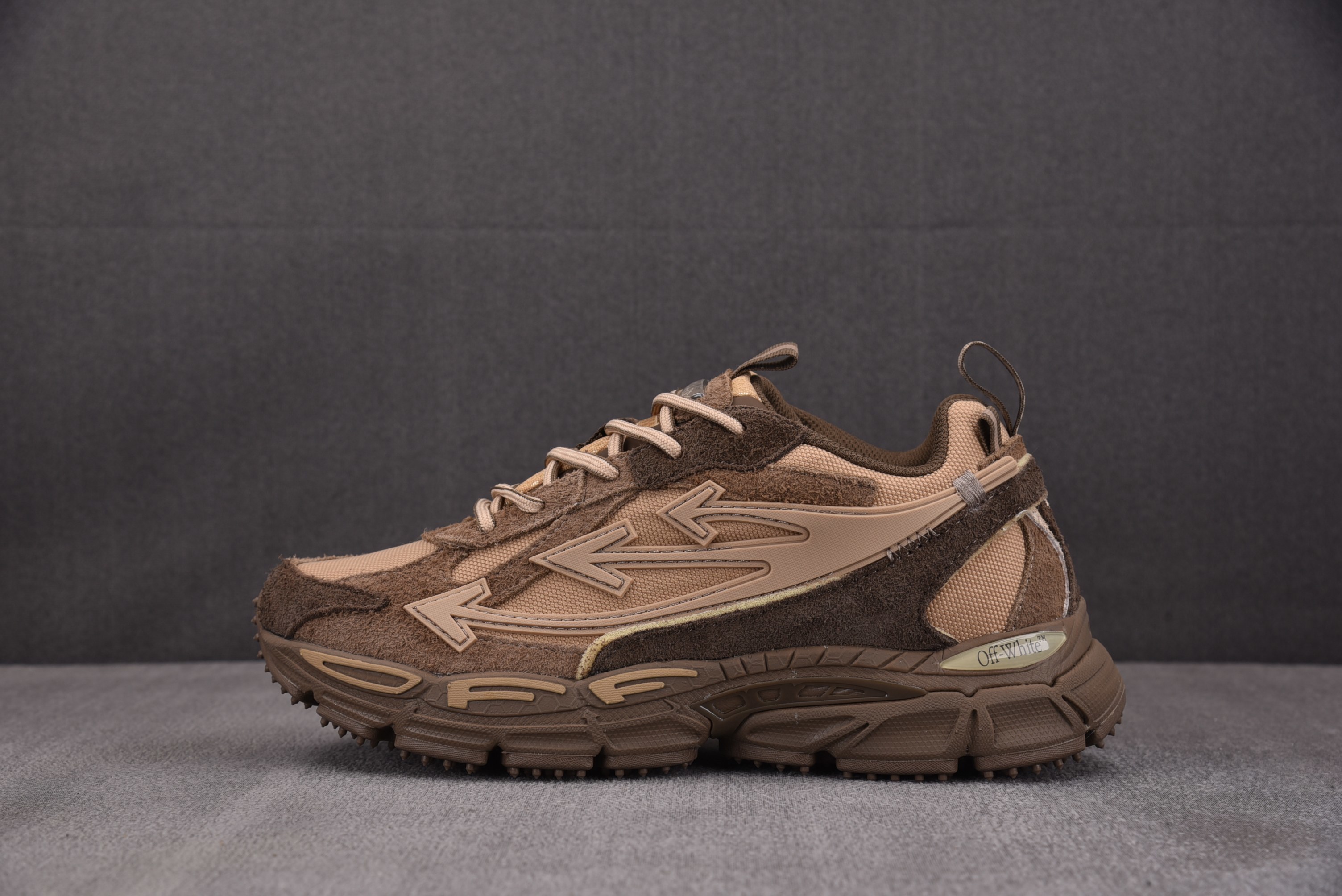 【纯原】OFF-WHITE BE RIGHT BACK 棕色 #YZ00236-47