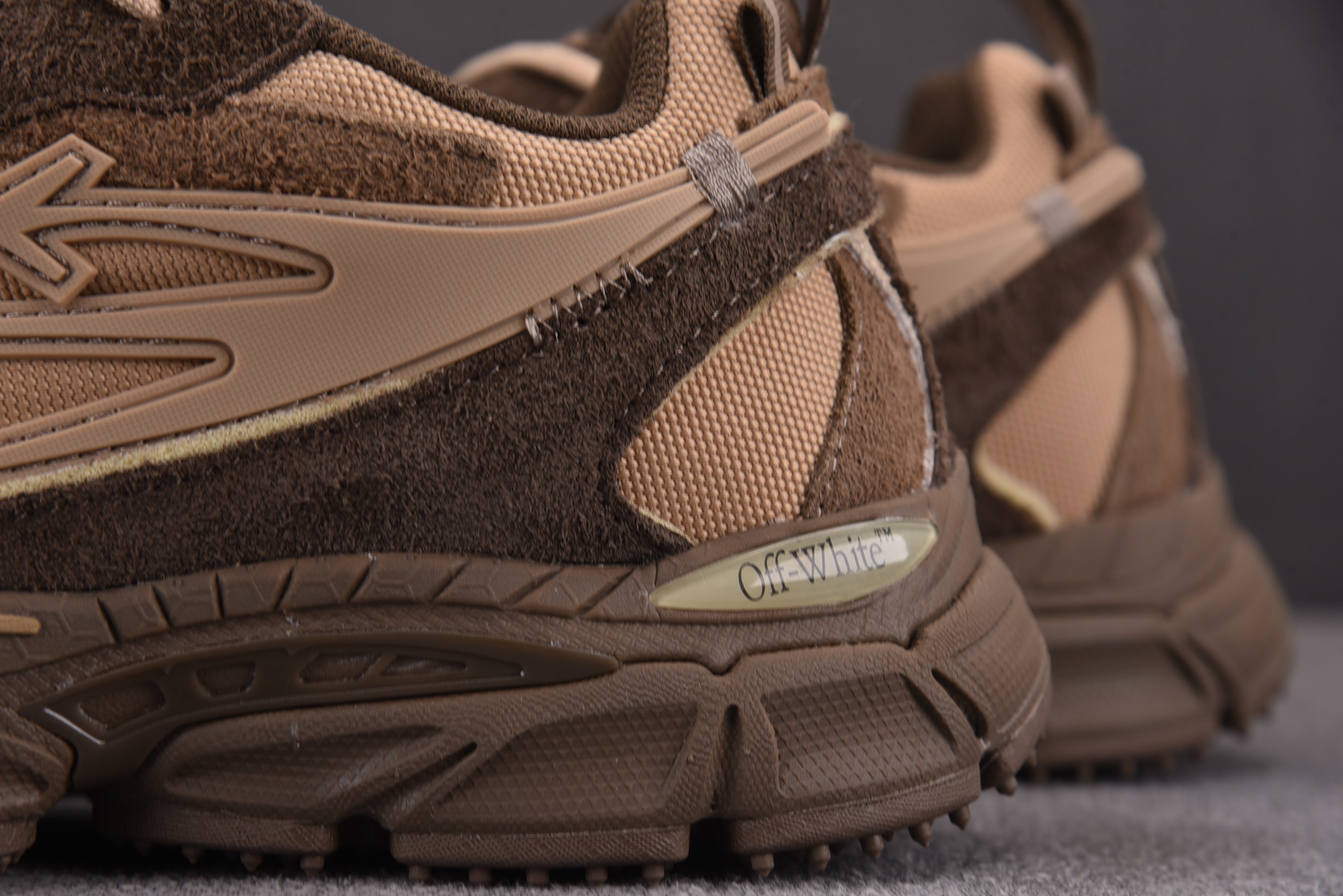 【纯原】OFF-WHITE BE RIGHT BACK 棕色 #YZ00236-47
