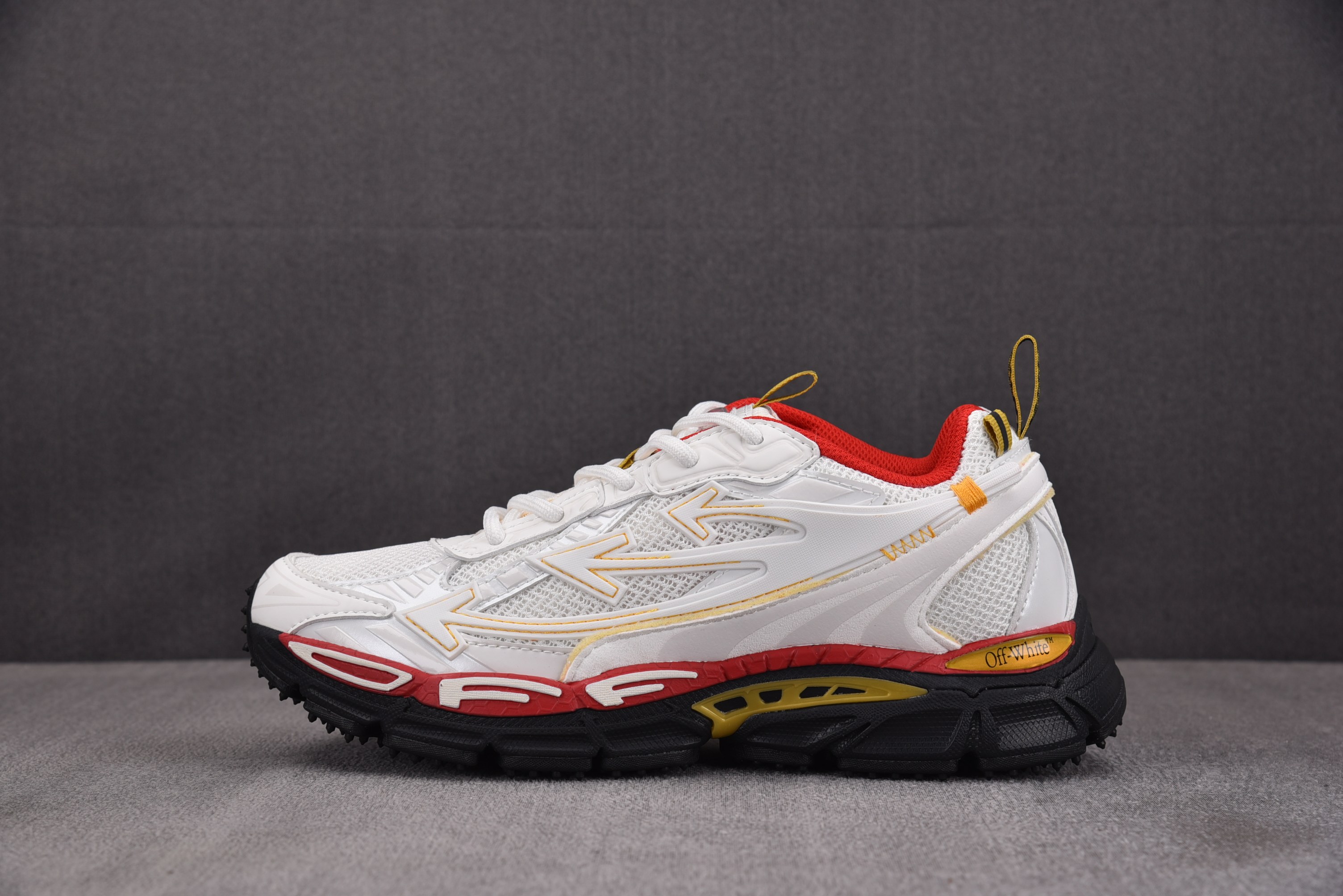 【纯原】OFF-WHITE BE RIGHT BACK 白红 #YZ00236-47