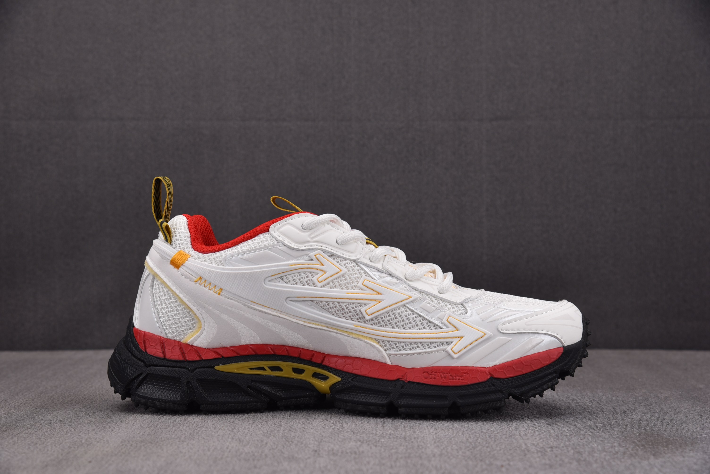 【纯原】OFF-WHITE BE RIGHT BACK 白红 #YZ00236-47